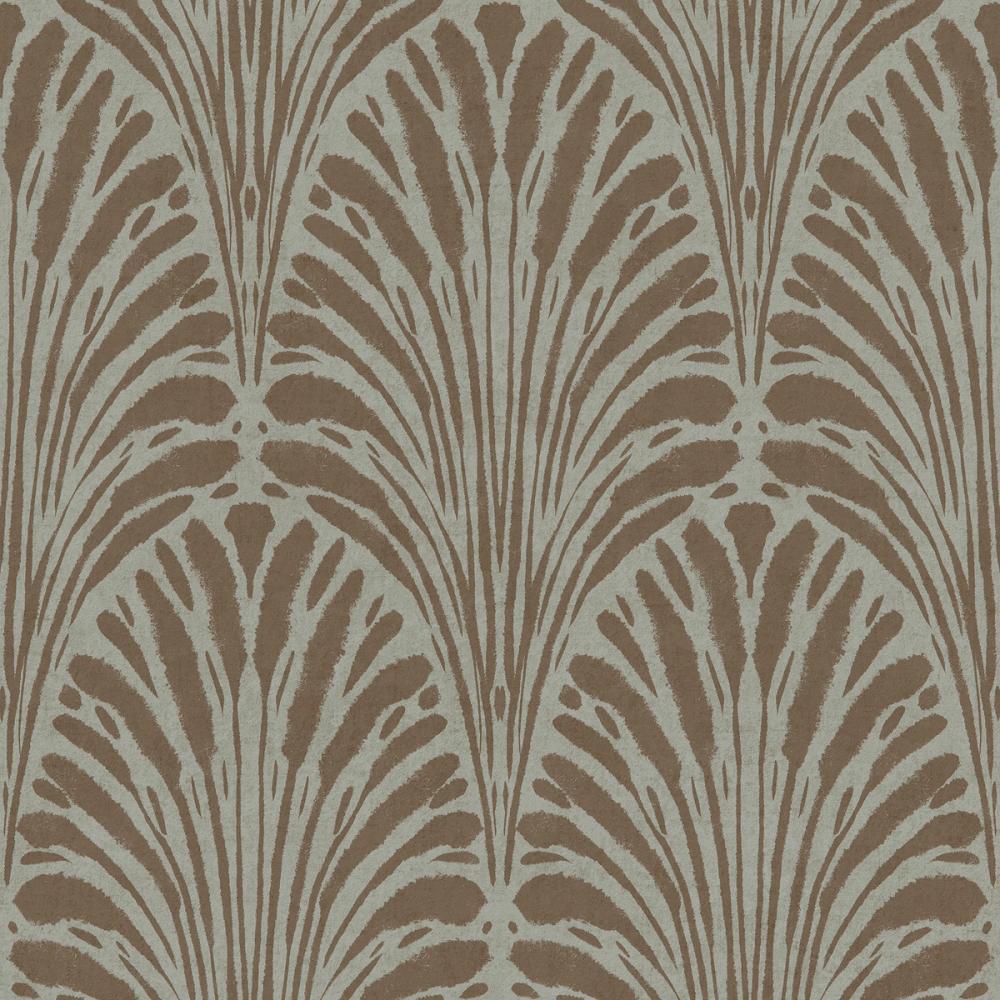 Brushstroke Fan Scallop, Clay
