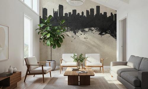Vancouver Canada Skyline Concrete