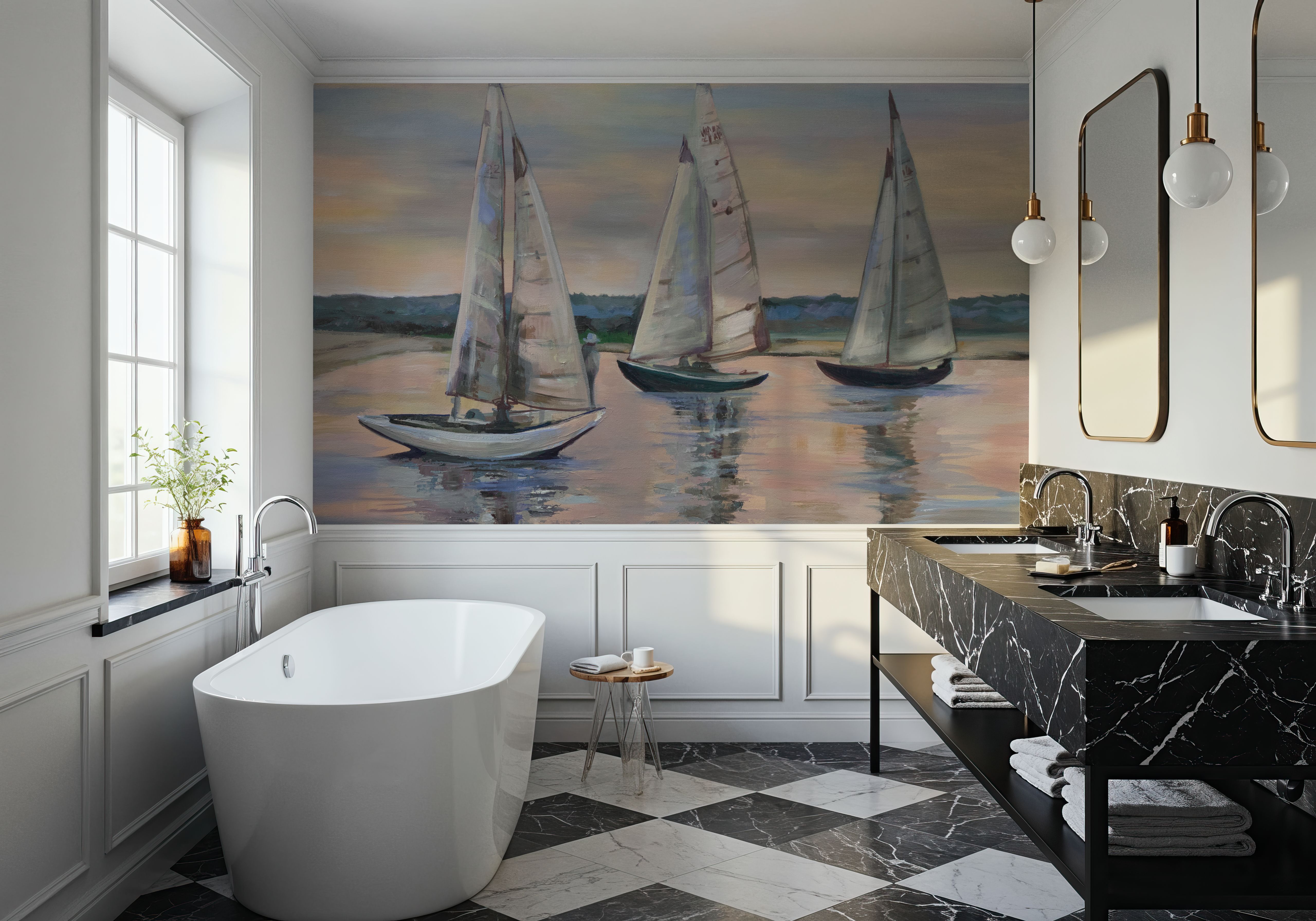 Gentle Wind, Tapeten