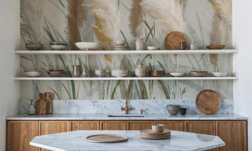 Neutral Pampas Grasses