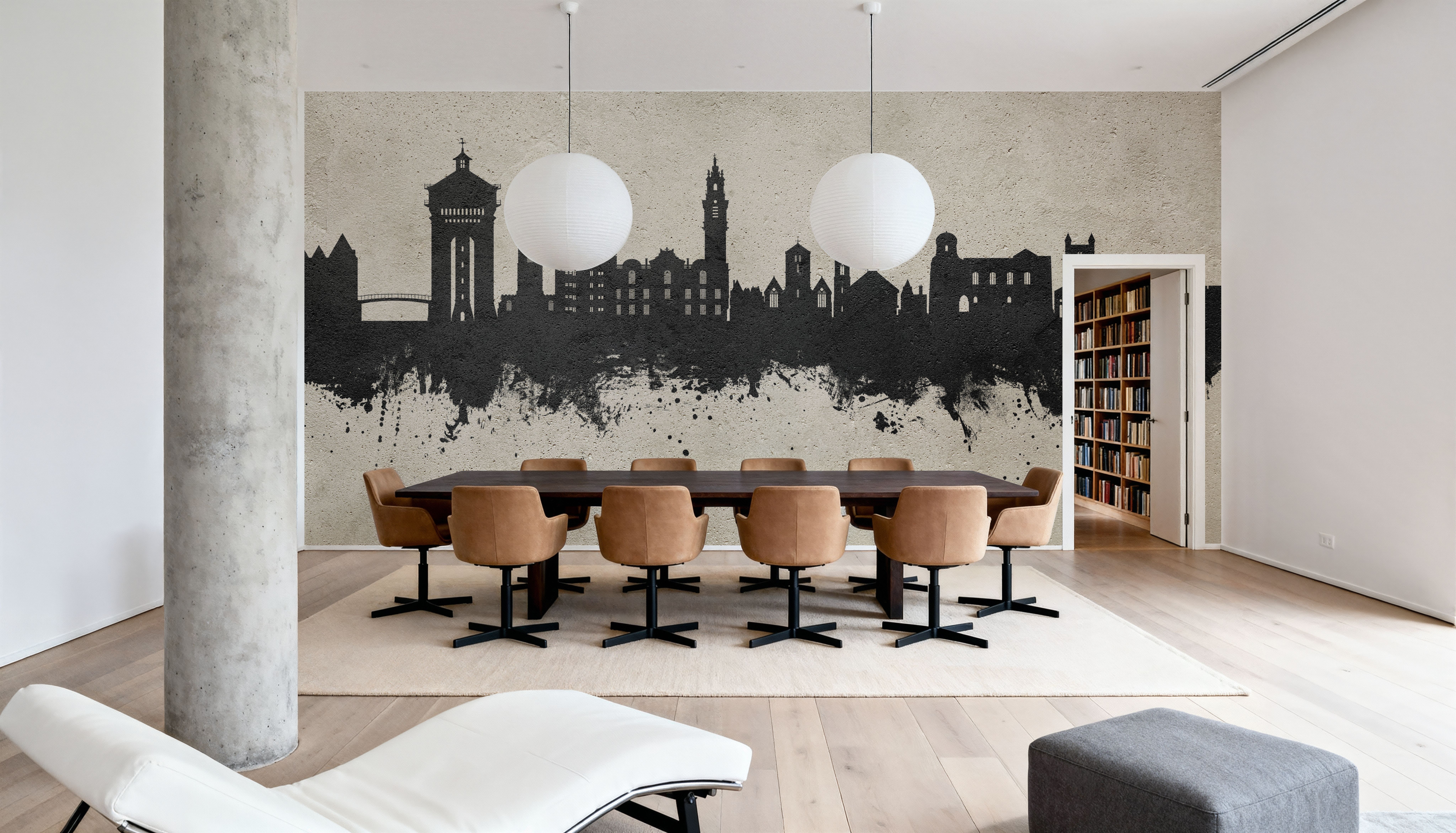 Colchester England Skyline Concrete