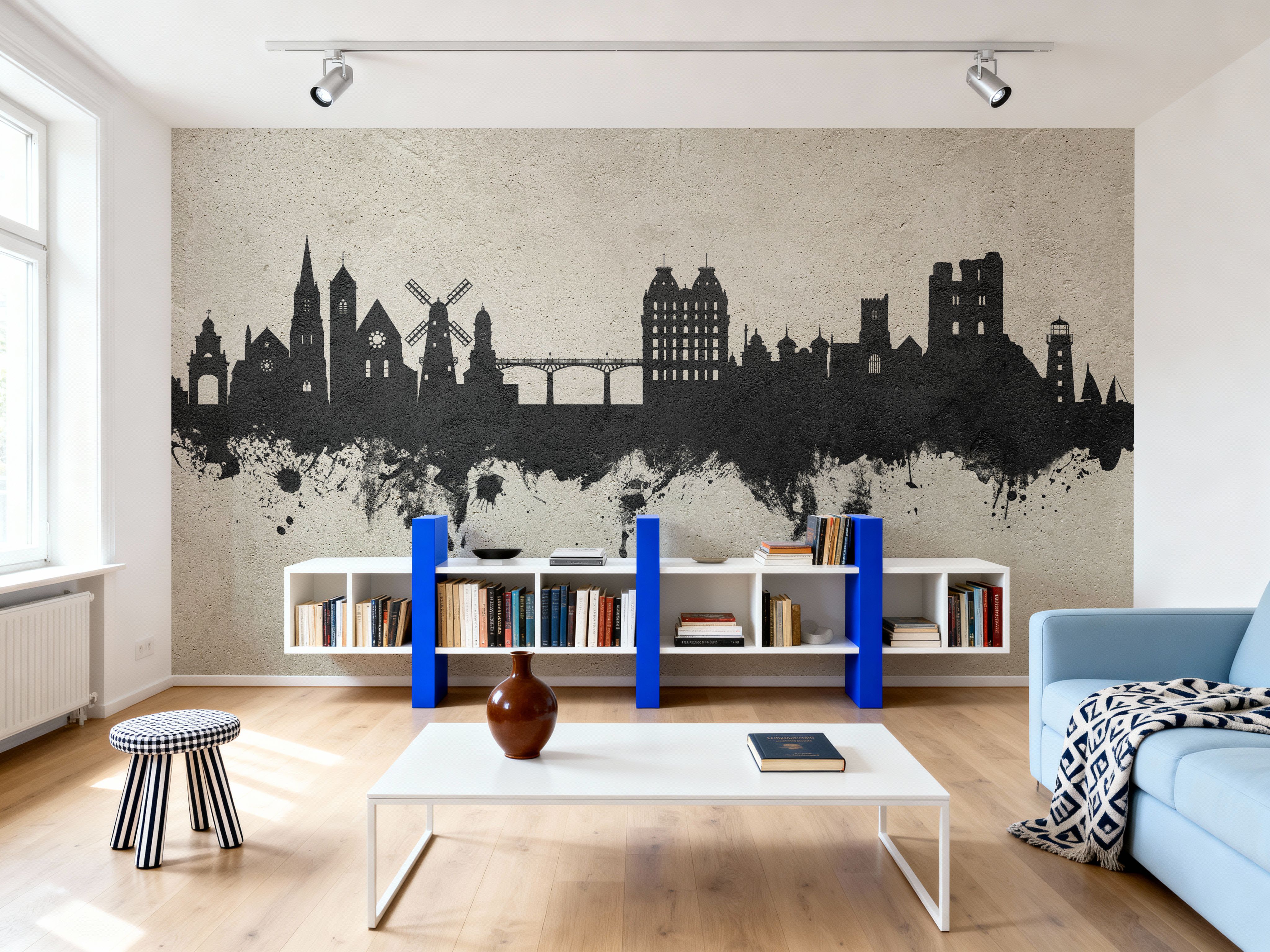 Scarborough England Skyline Concrete