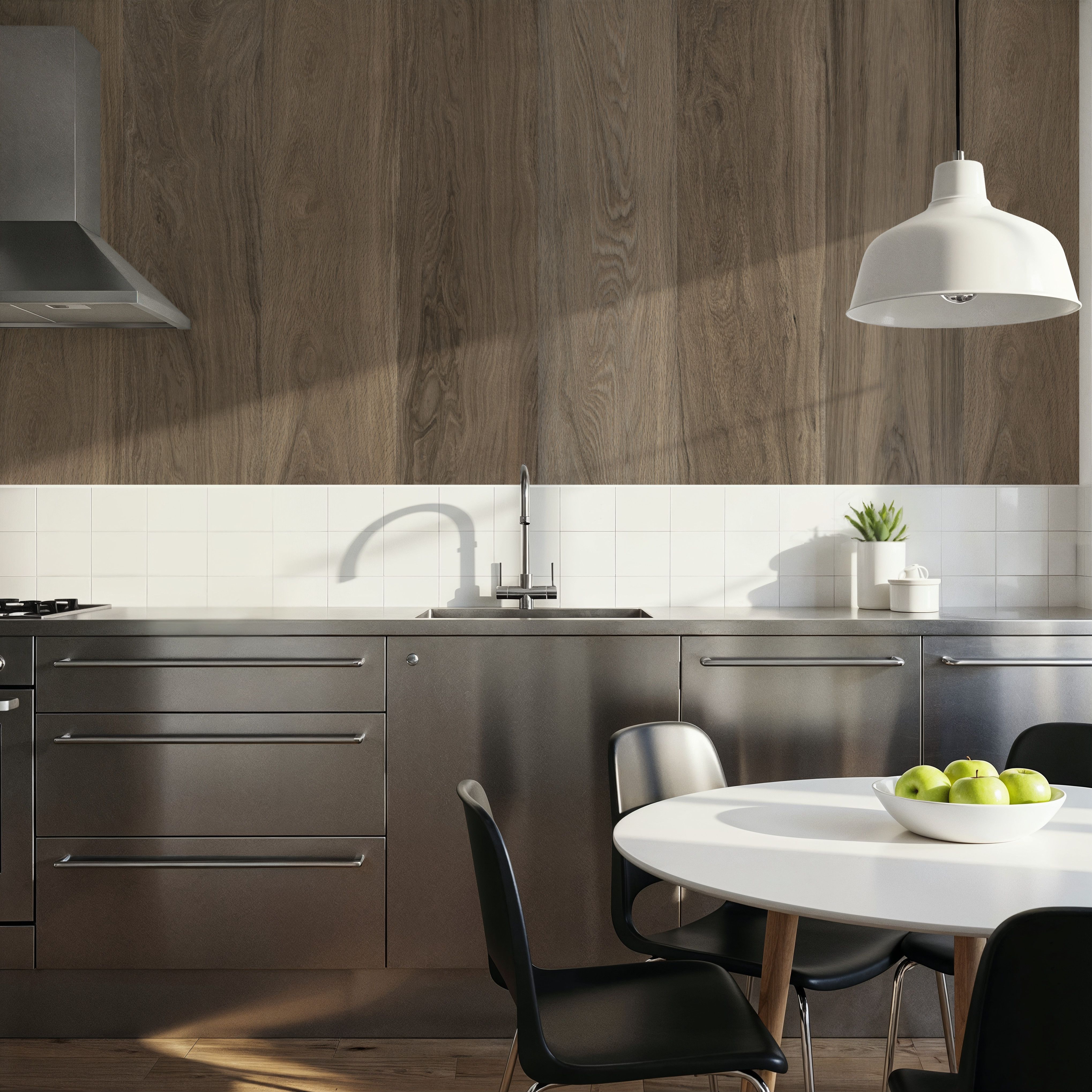 Grain Clad, Weathered Oak