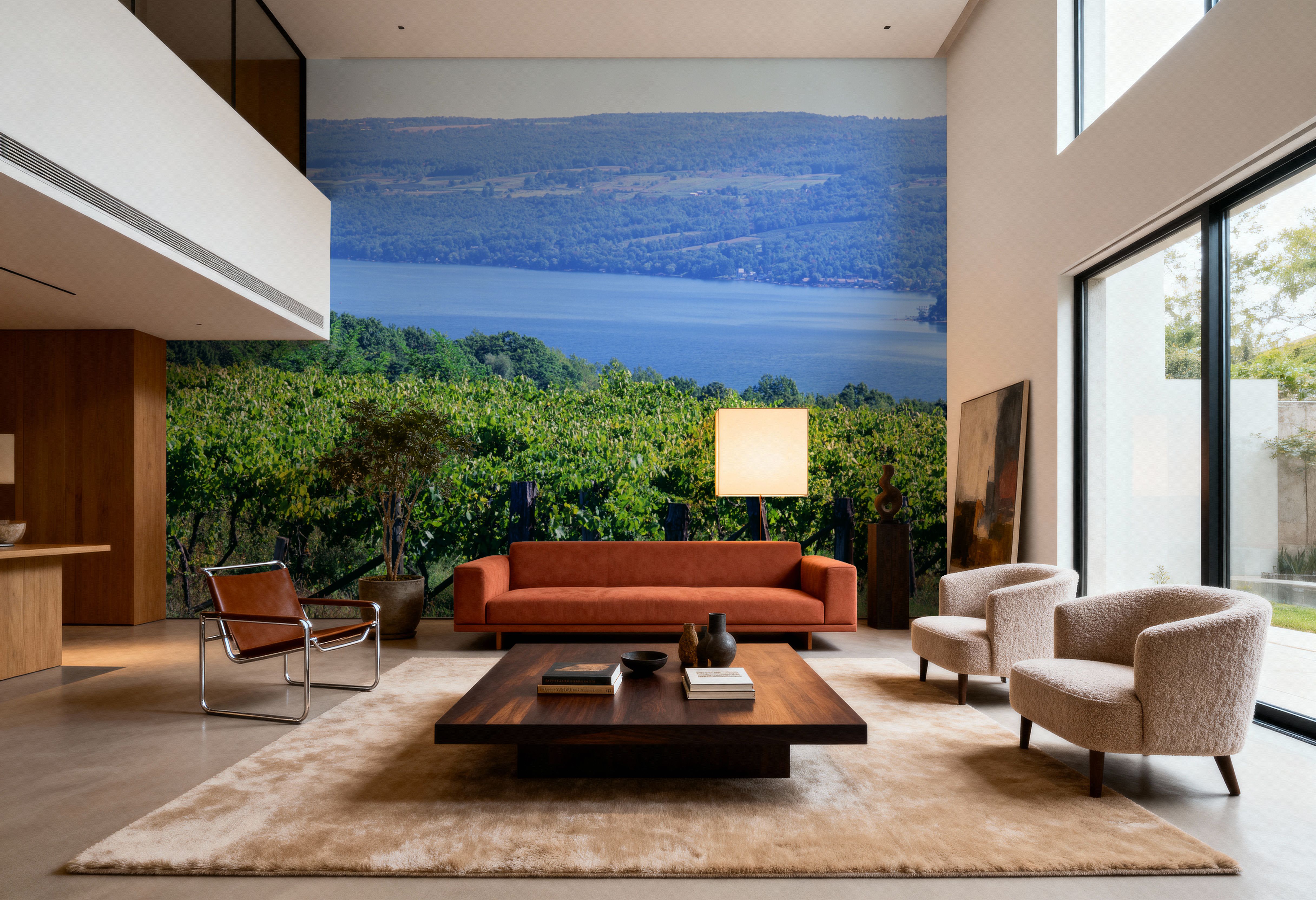 Vineyard Vista, Wallpaper