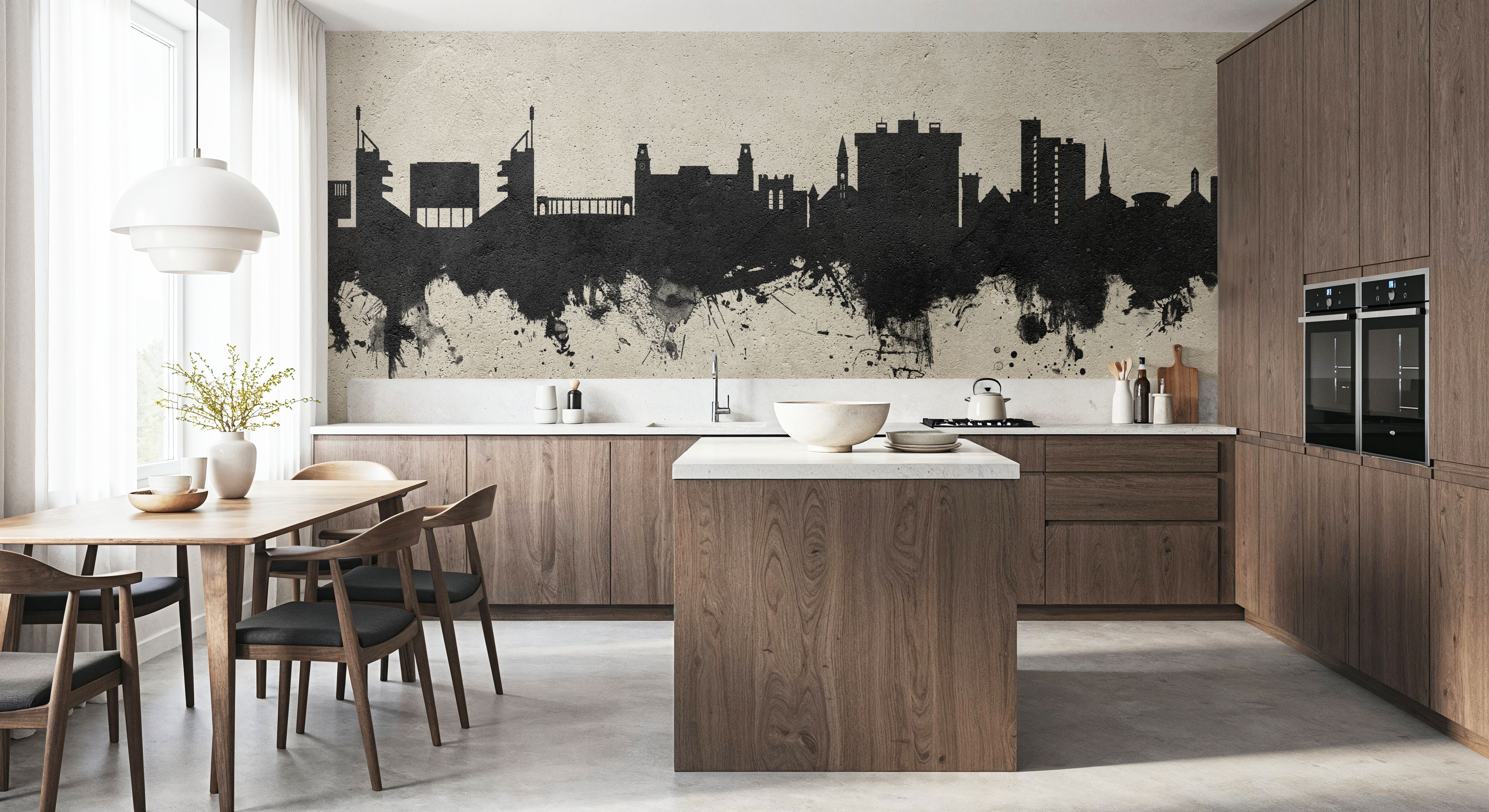 Fayetteville Arkansas Skyline Concrete