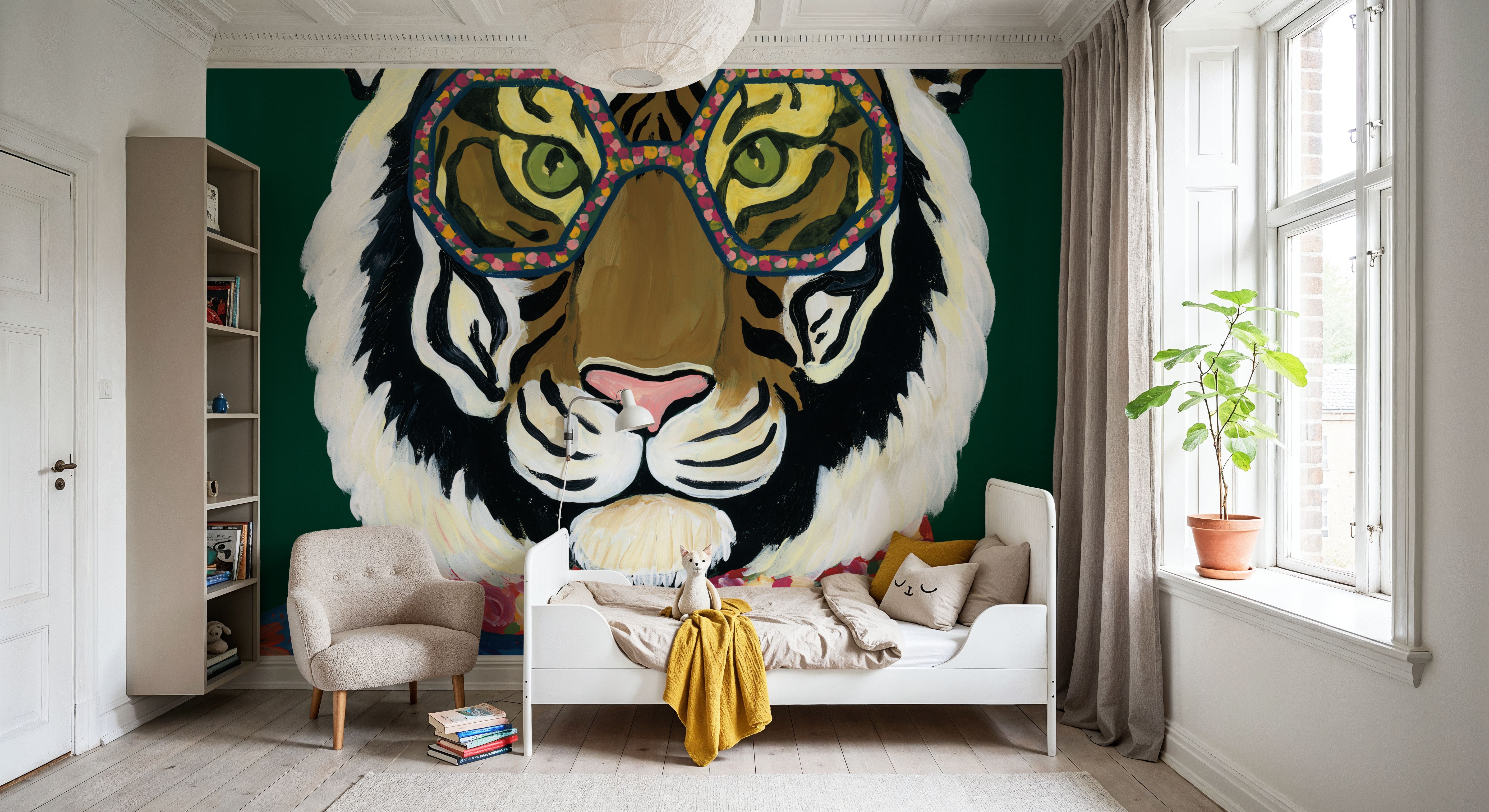 Miami Living Tiger Portrait