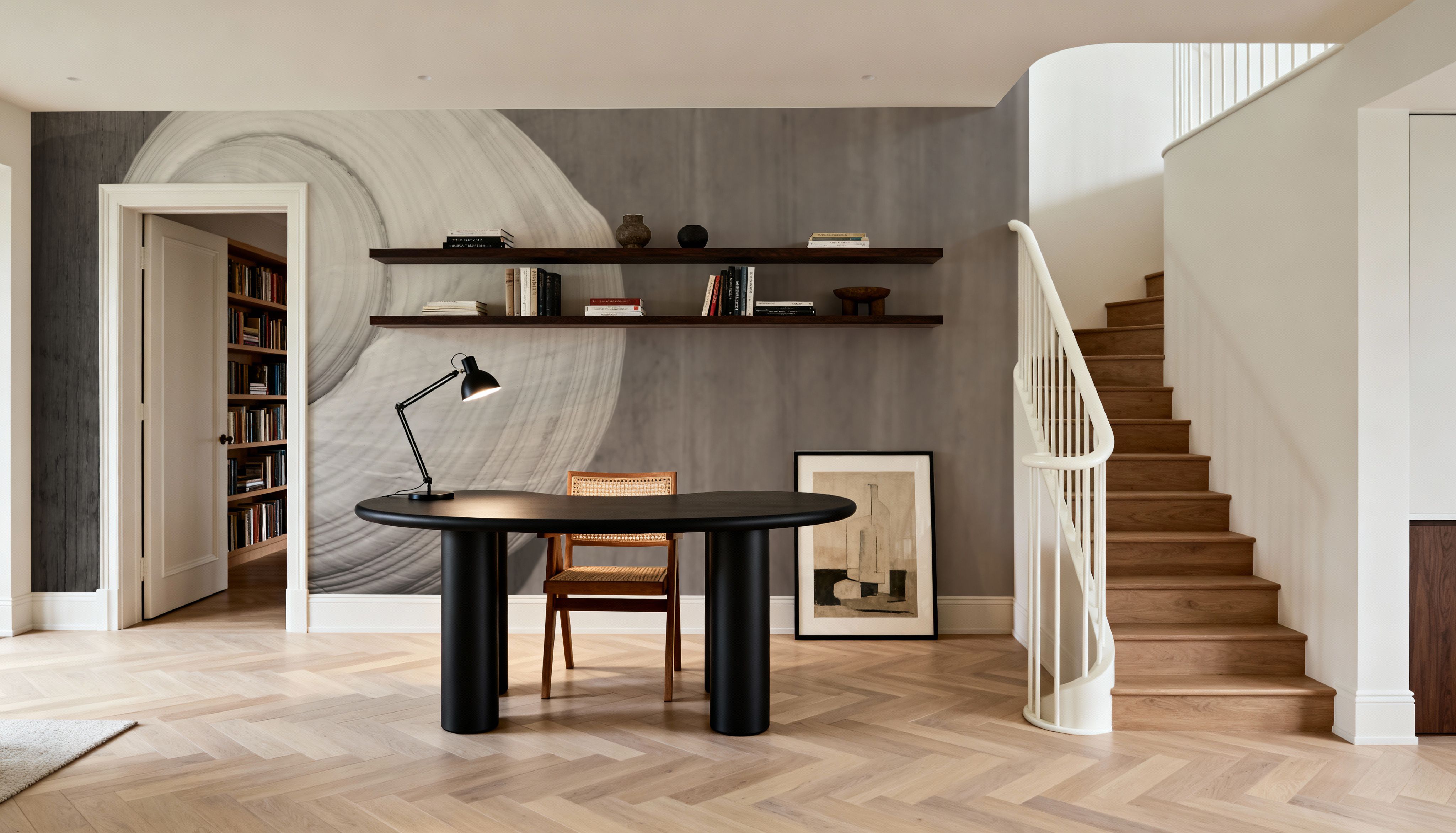 Sepia Shell, Tapeten