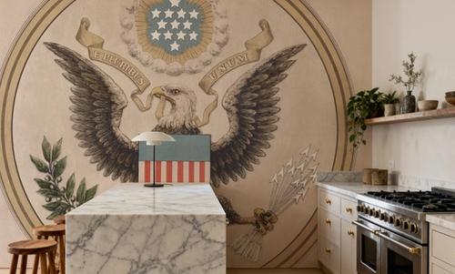 American Eagle Badge