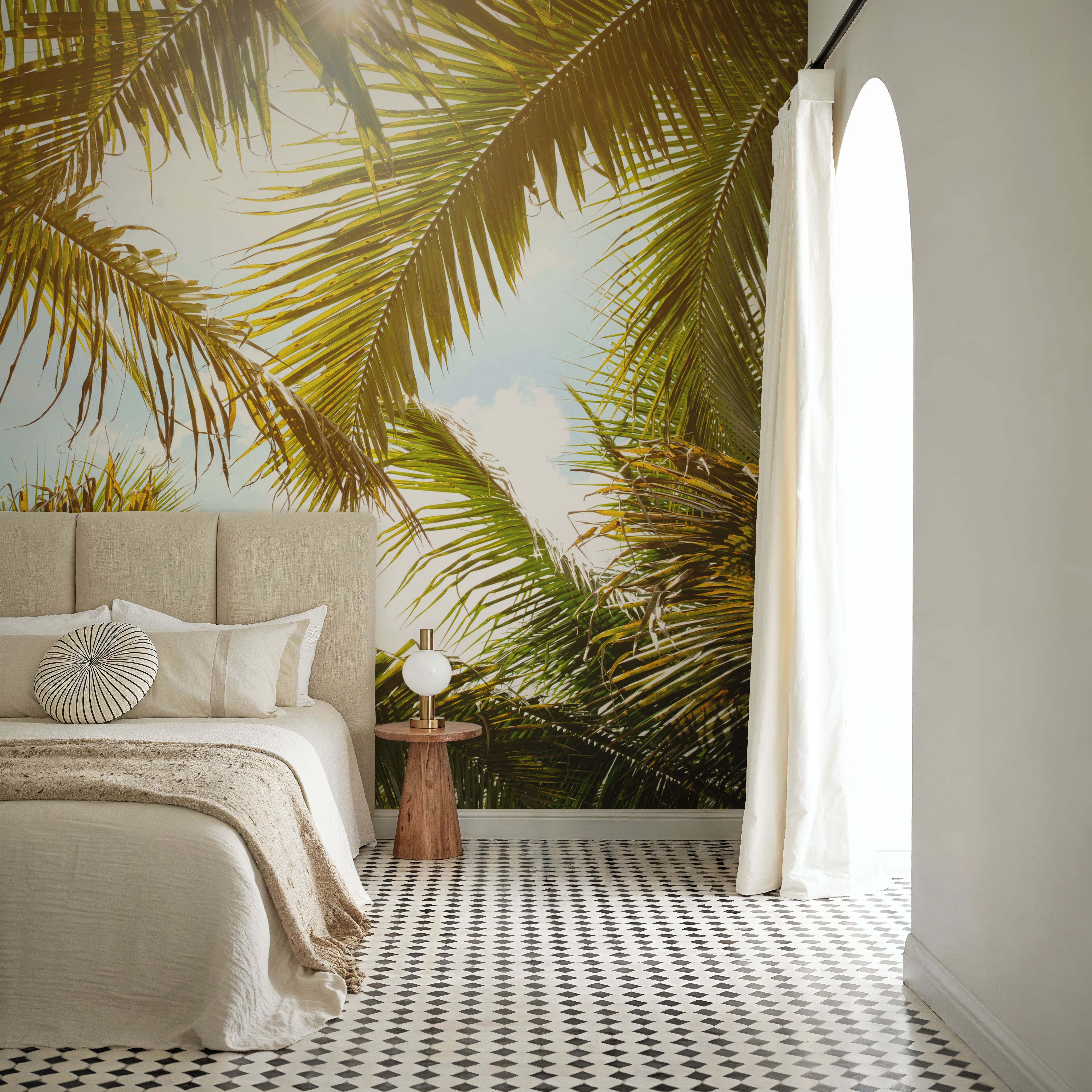 Looking Through Palm Leaves