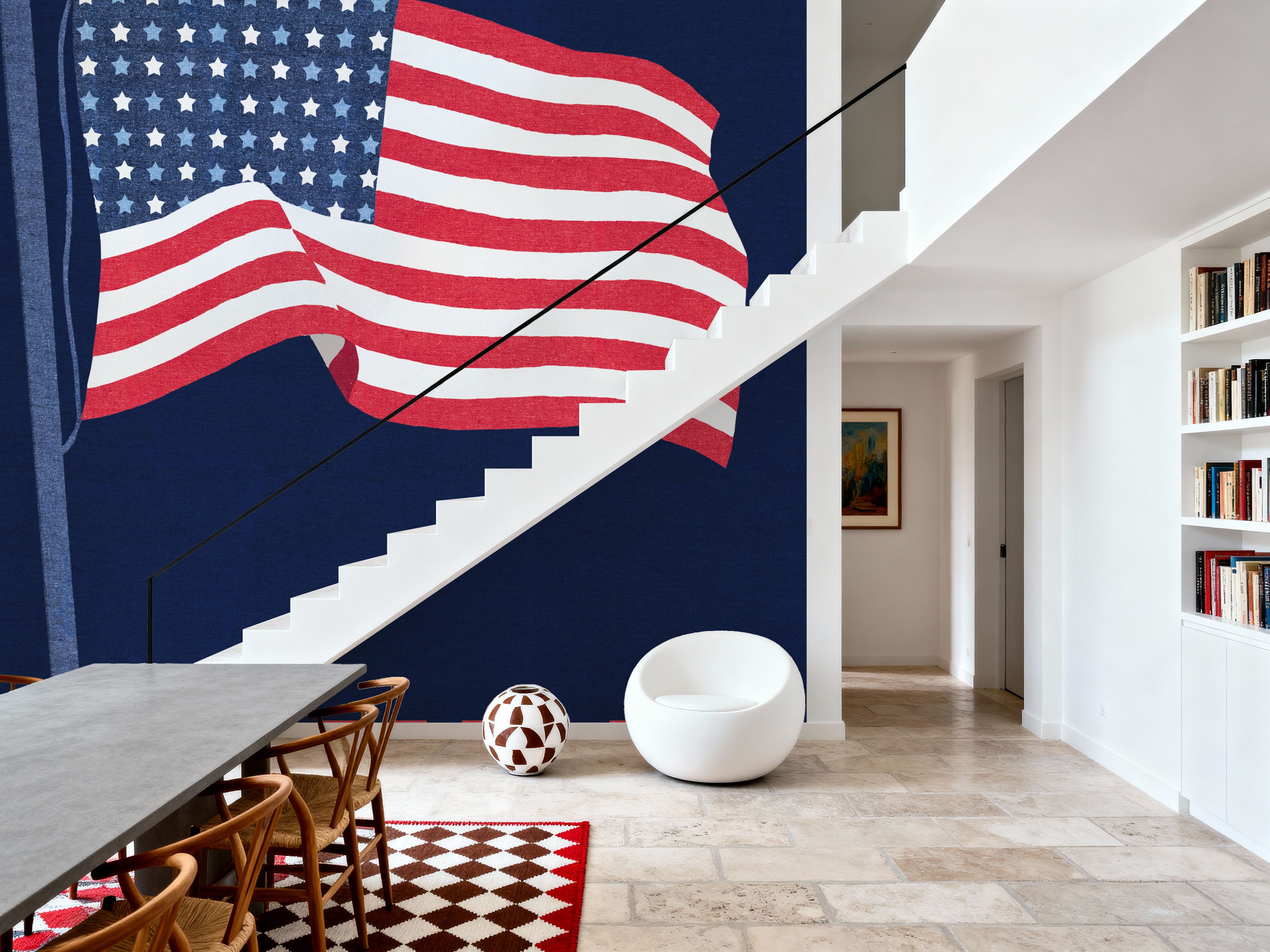 Stars and Stripes Bless America