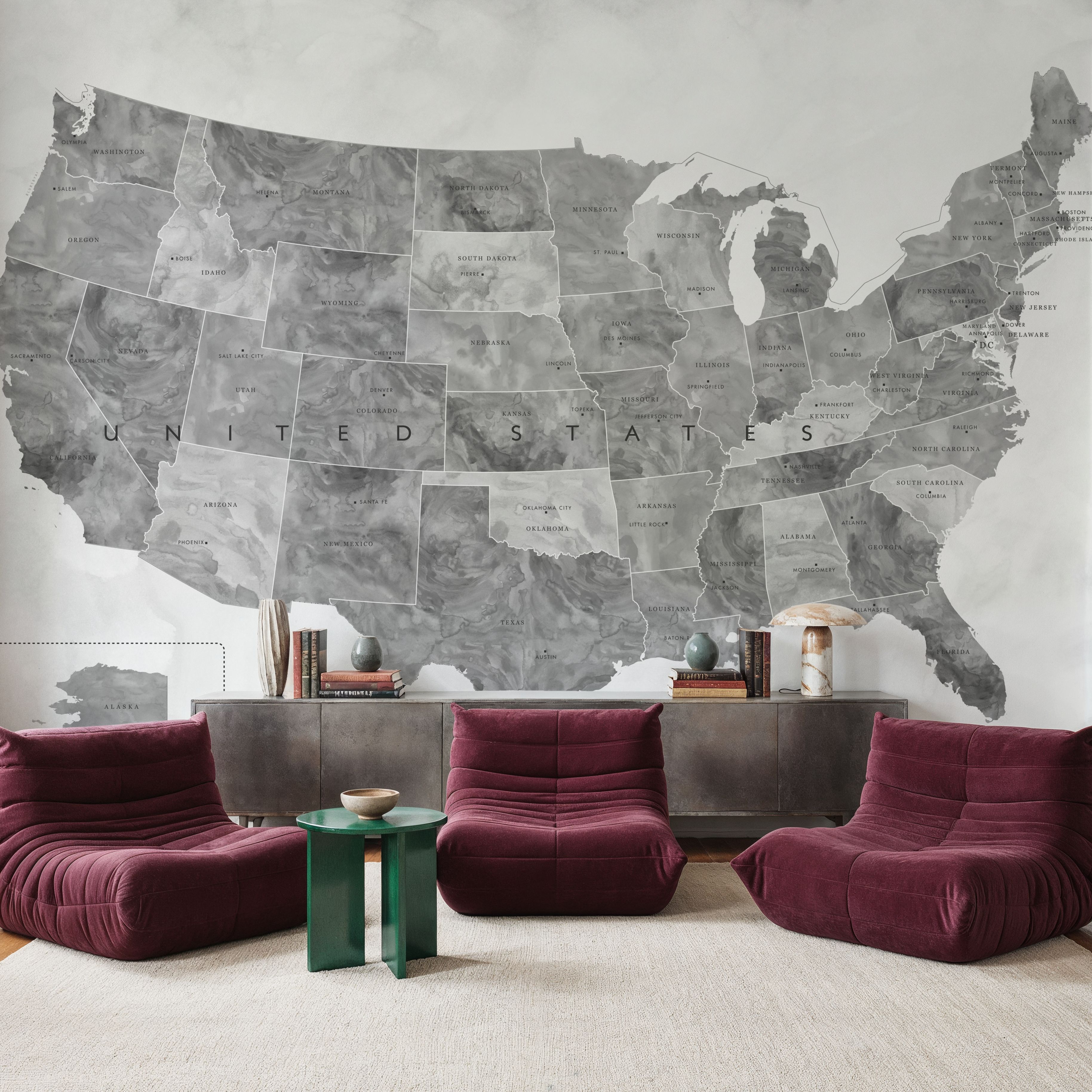 US State Map - Jimmy Wash