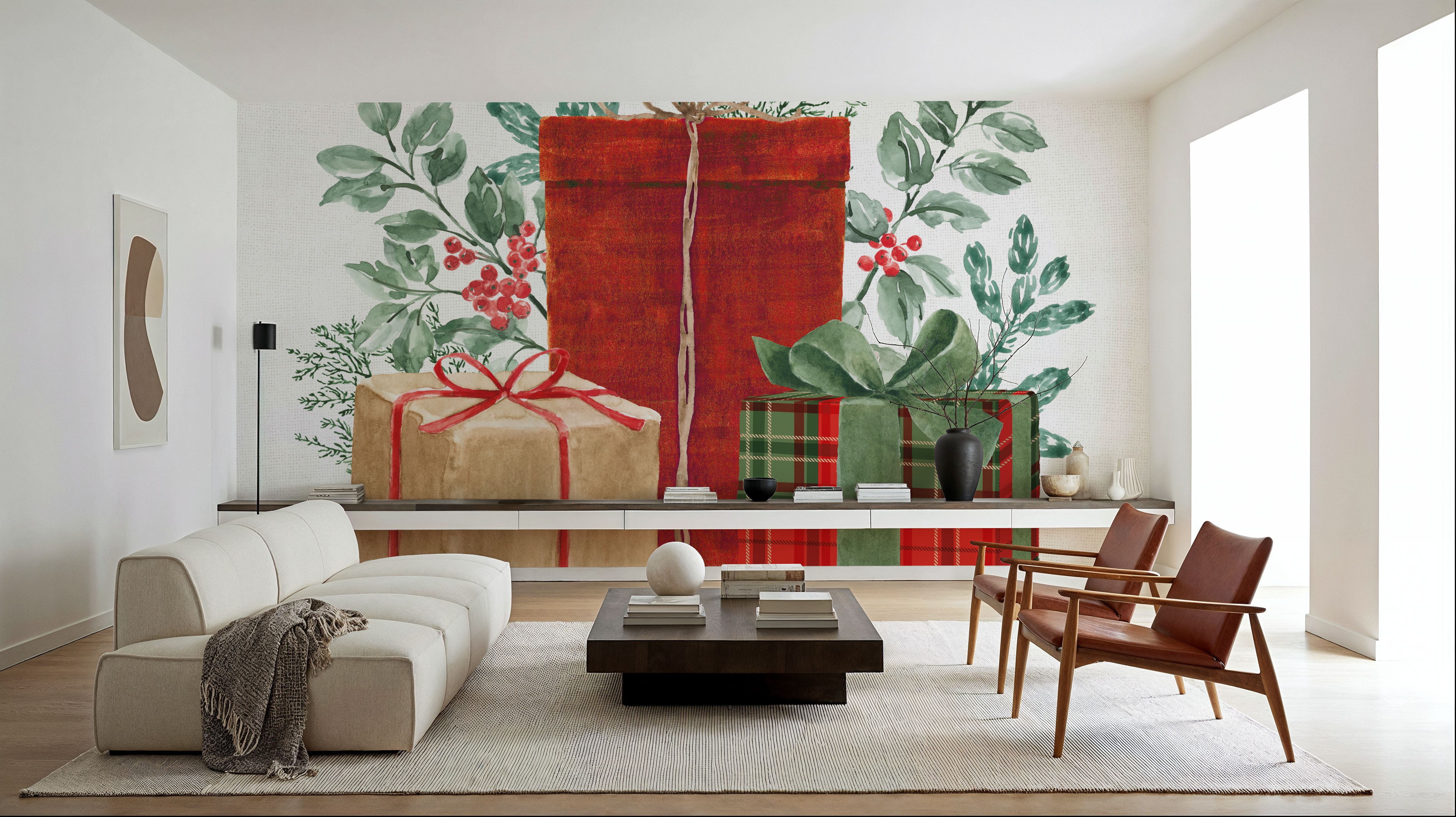 Classic Christmas, Wallpaper