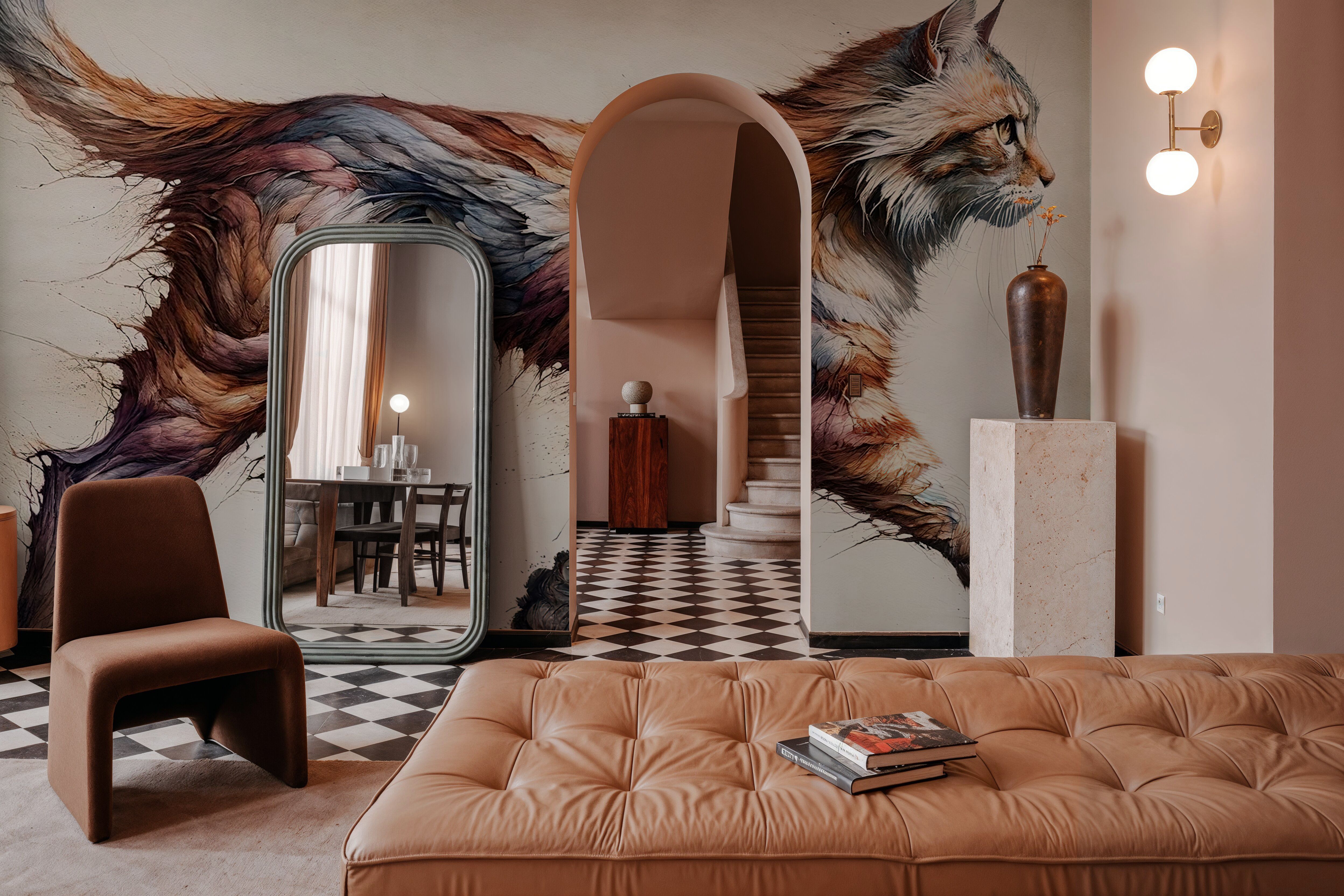 Powerful Cat, Wallpaper