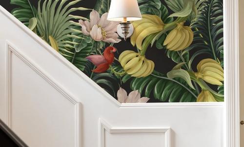 Banana Bloom Border
