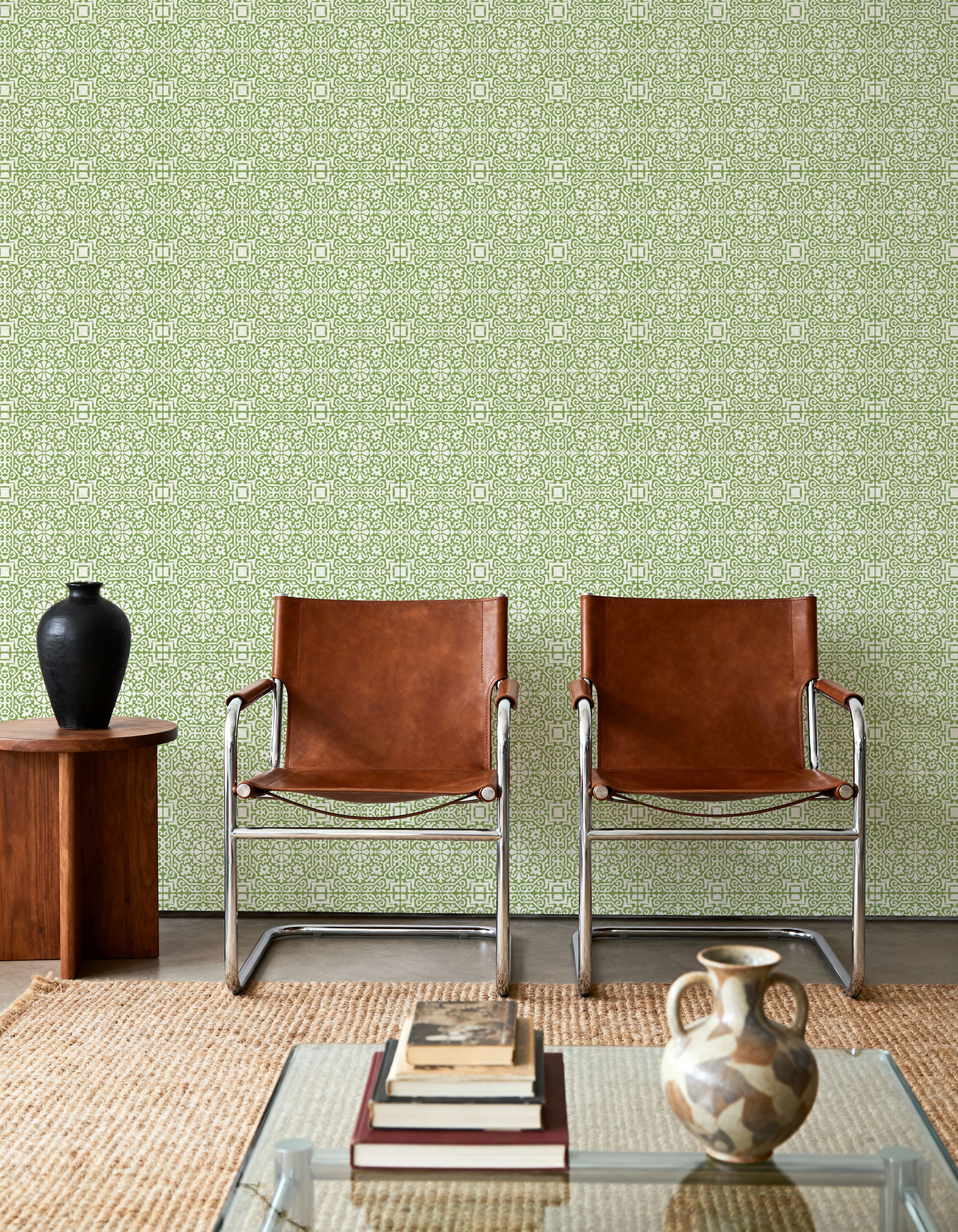 Amadora Times Green, Papier peint