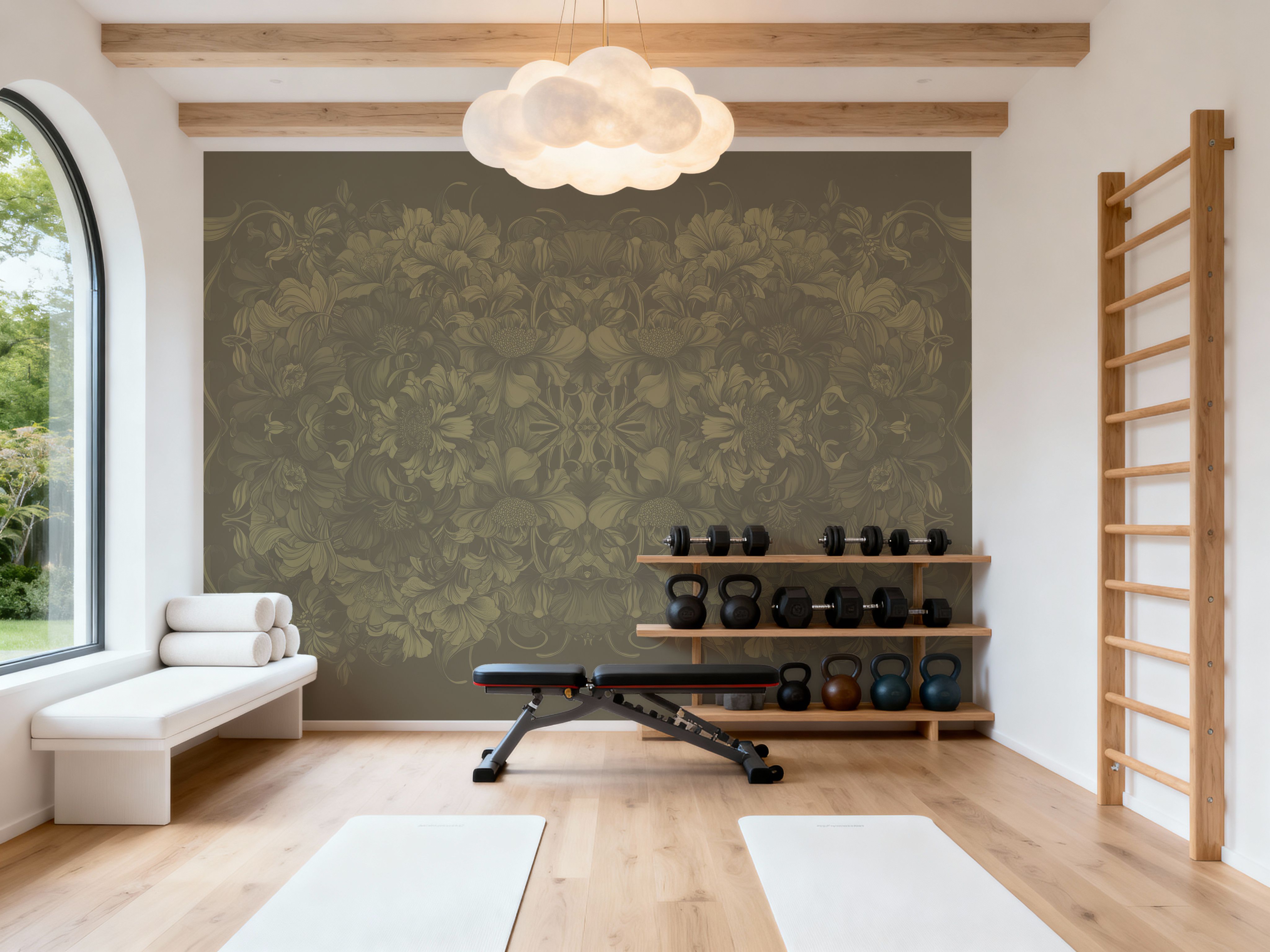 Scandi Flower Ceiling I