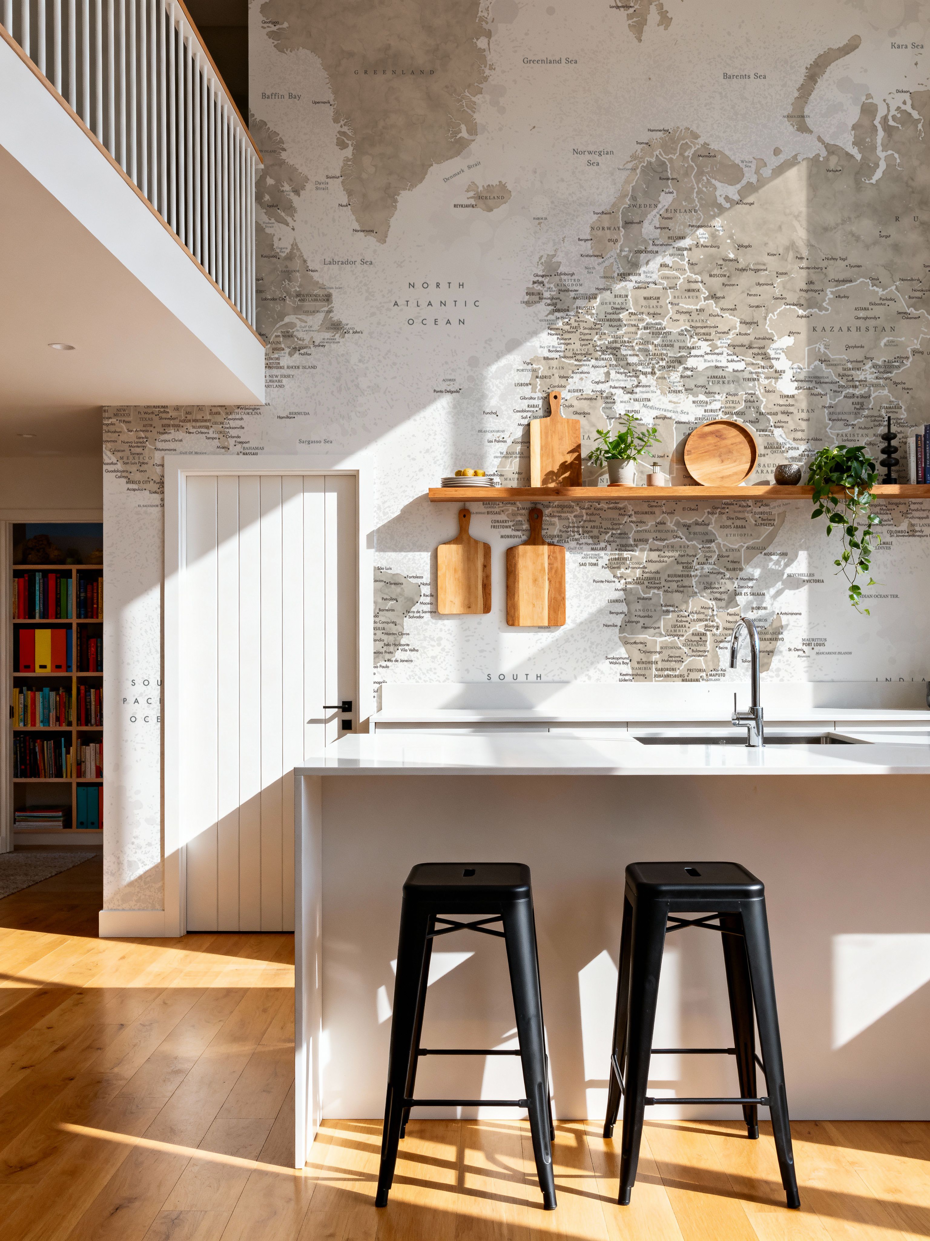 World Map Cities - Kacia