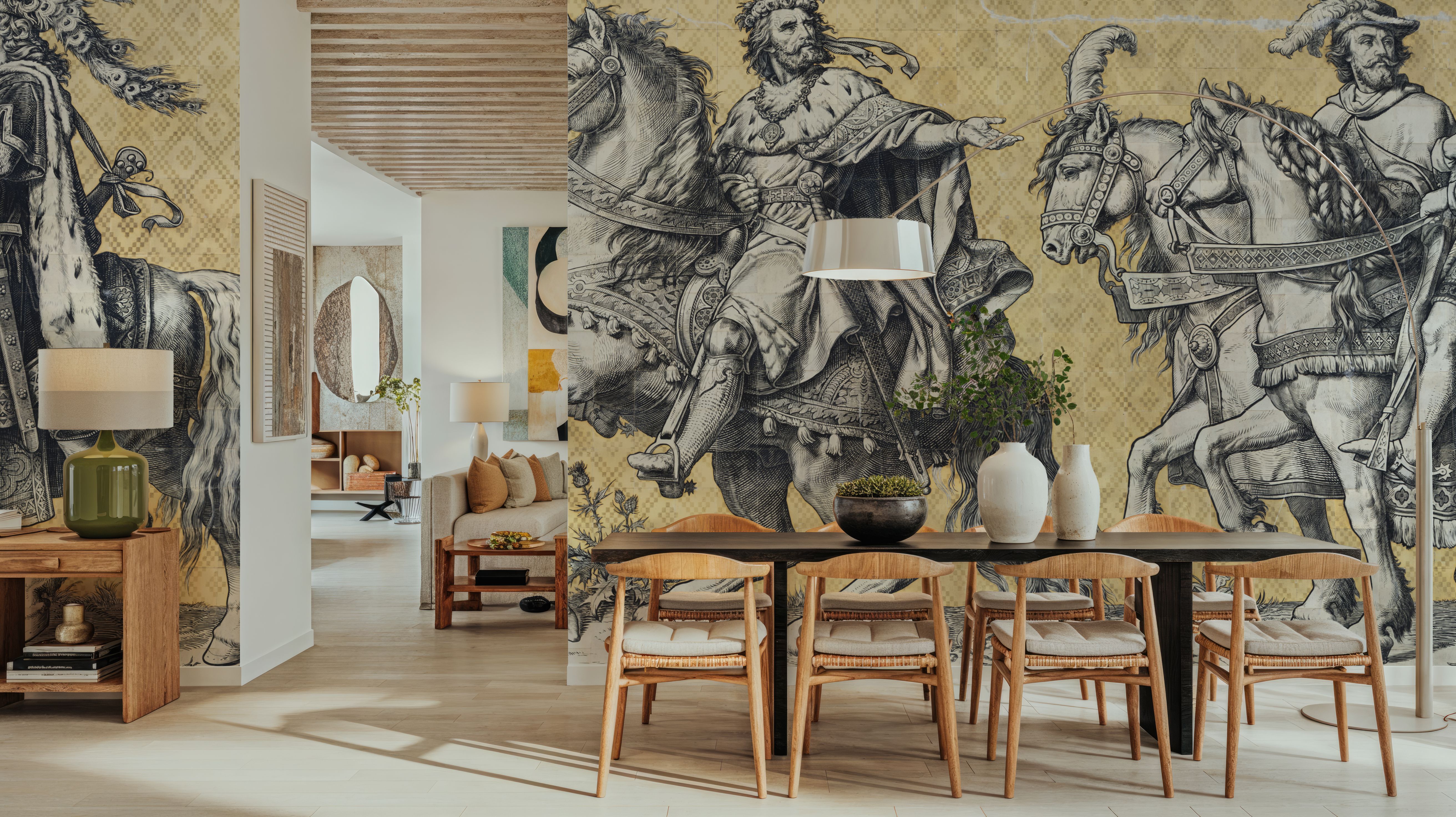 Royal Procession, Wallpaper