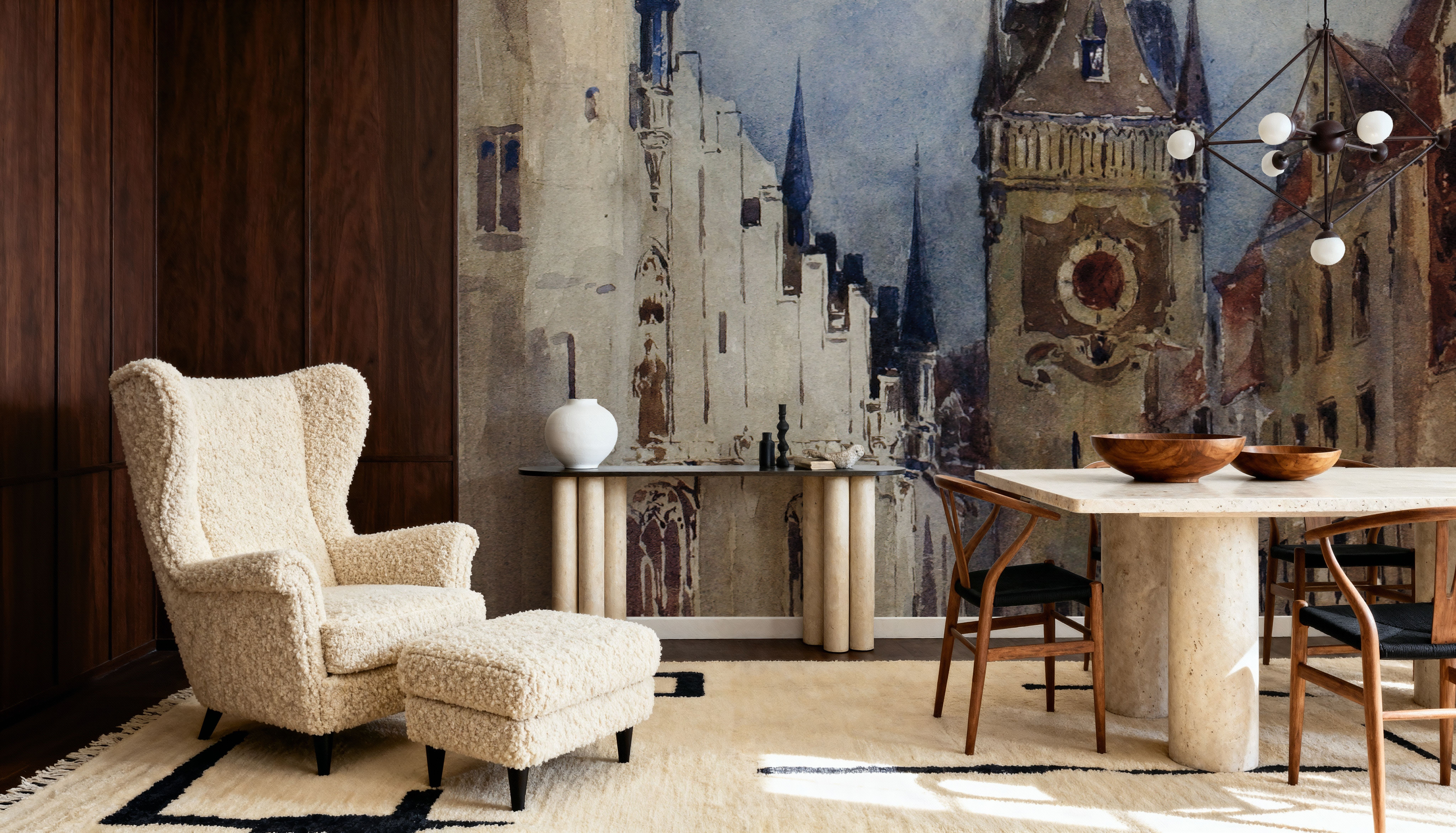 Paris 1900, Wallpaper