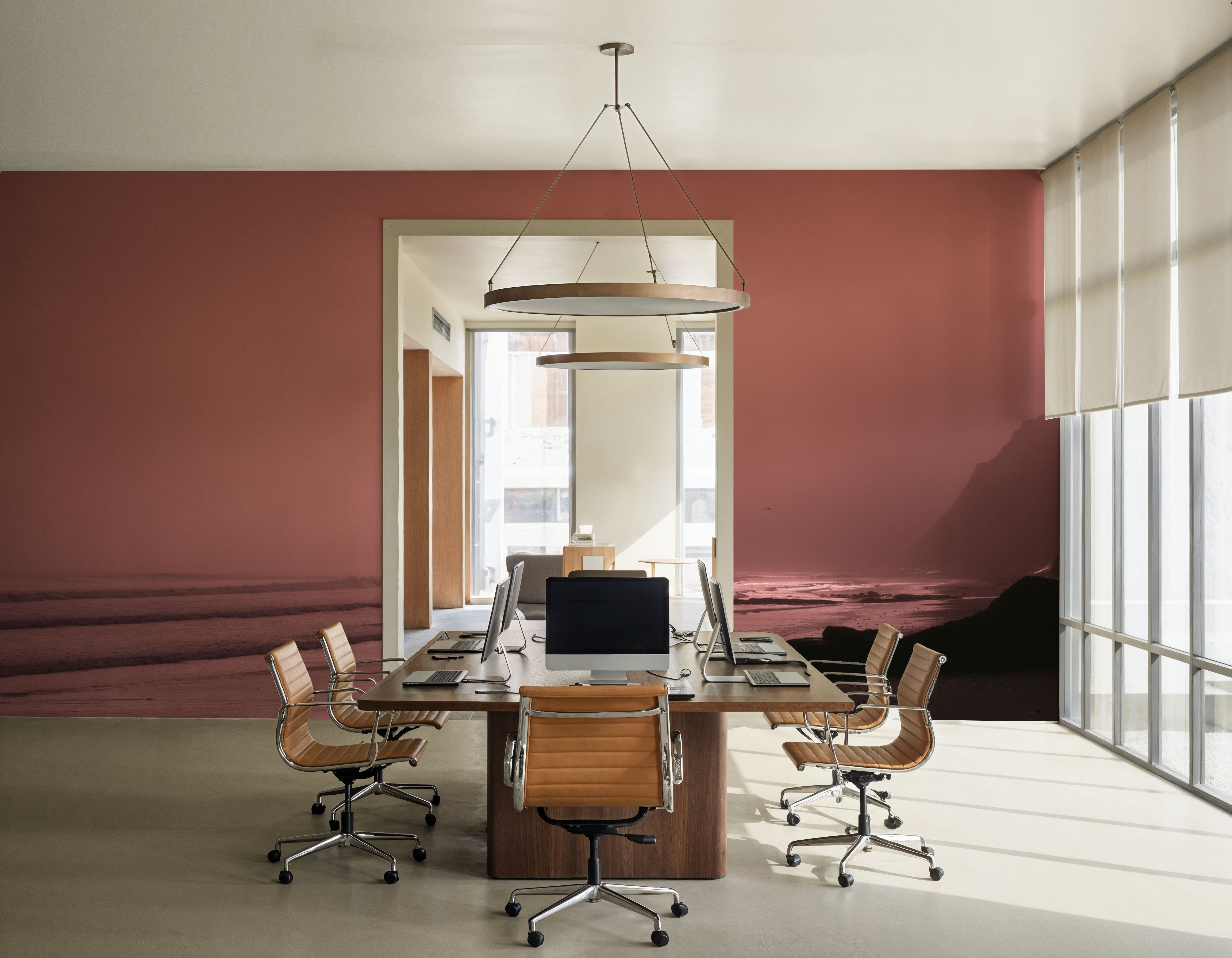 Sunset Surfers Silhouette