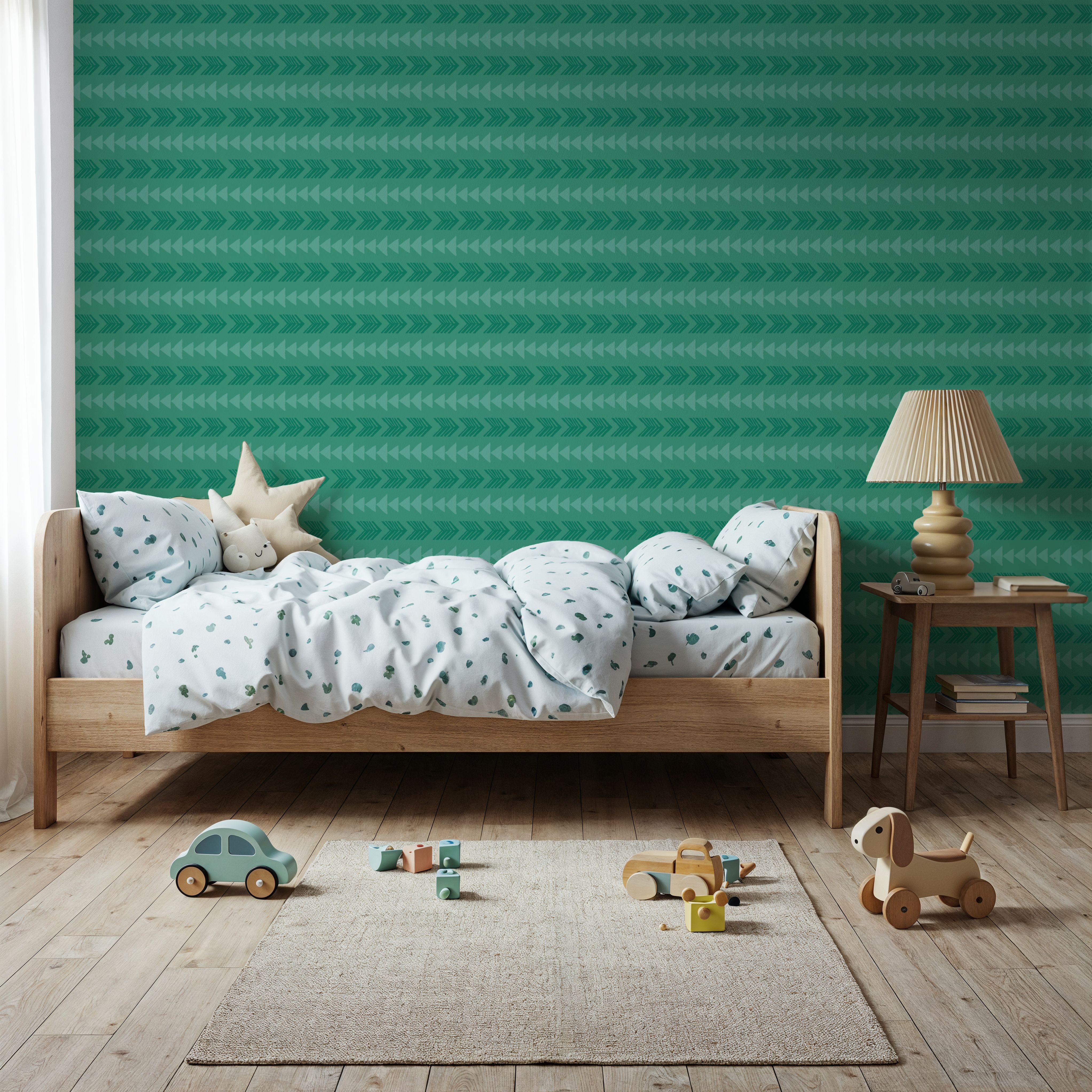 Boho Arrows Green