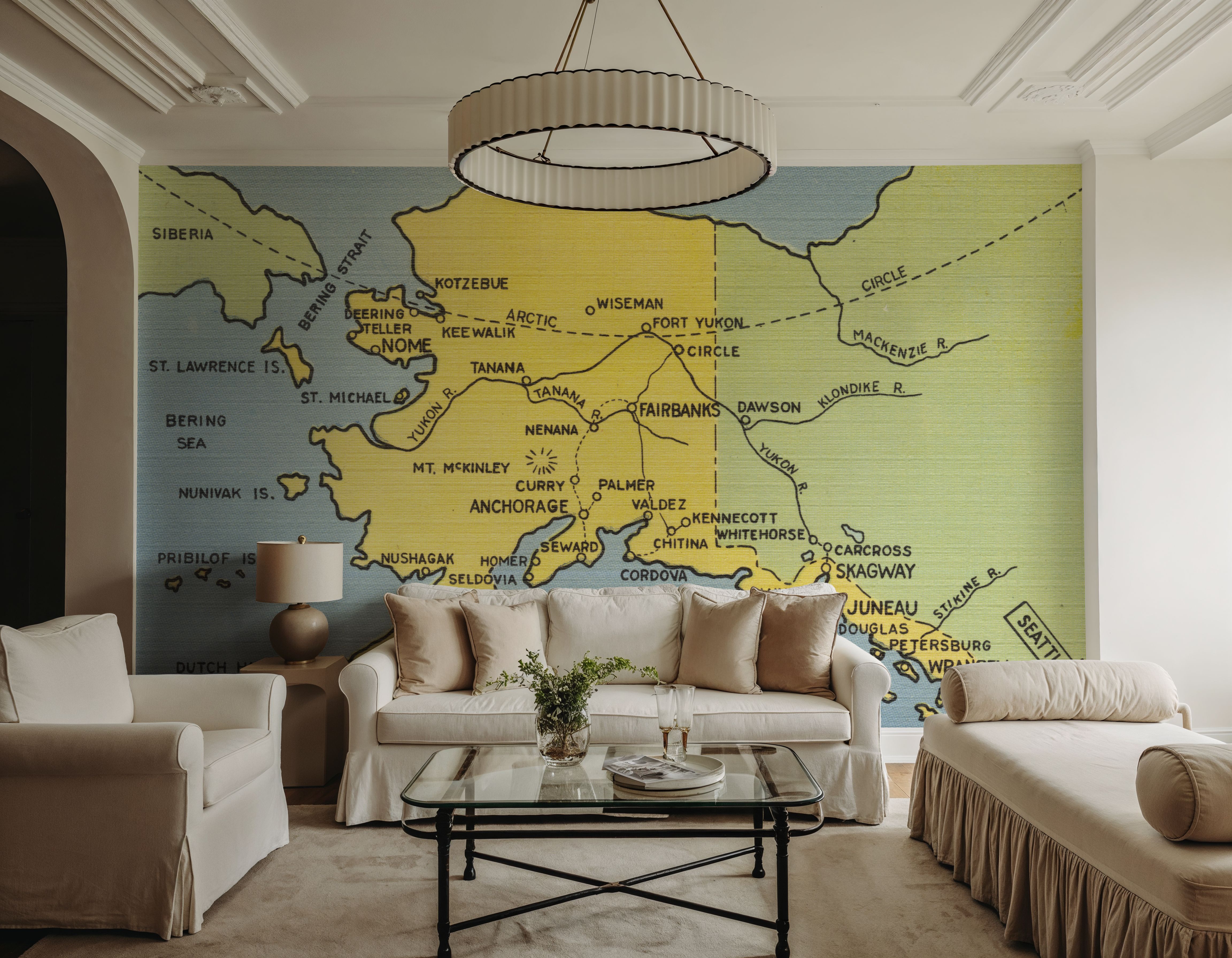 Greetings from Alaska - Screenprint Postcard