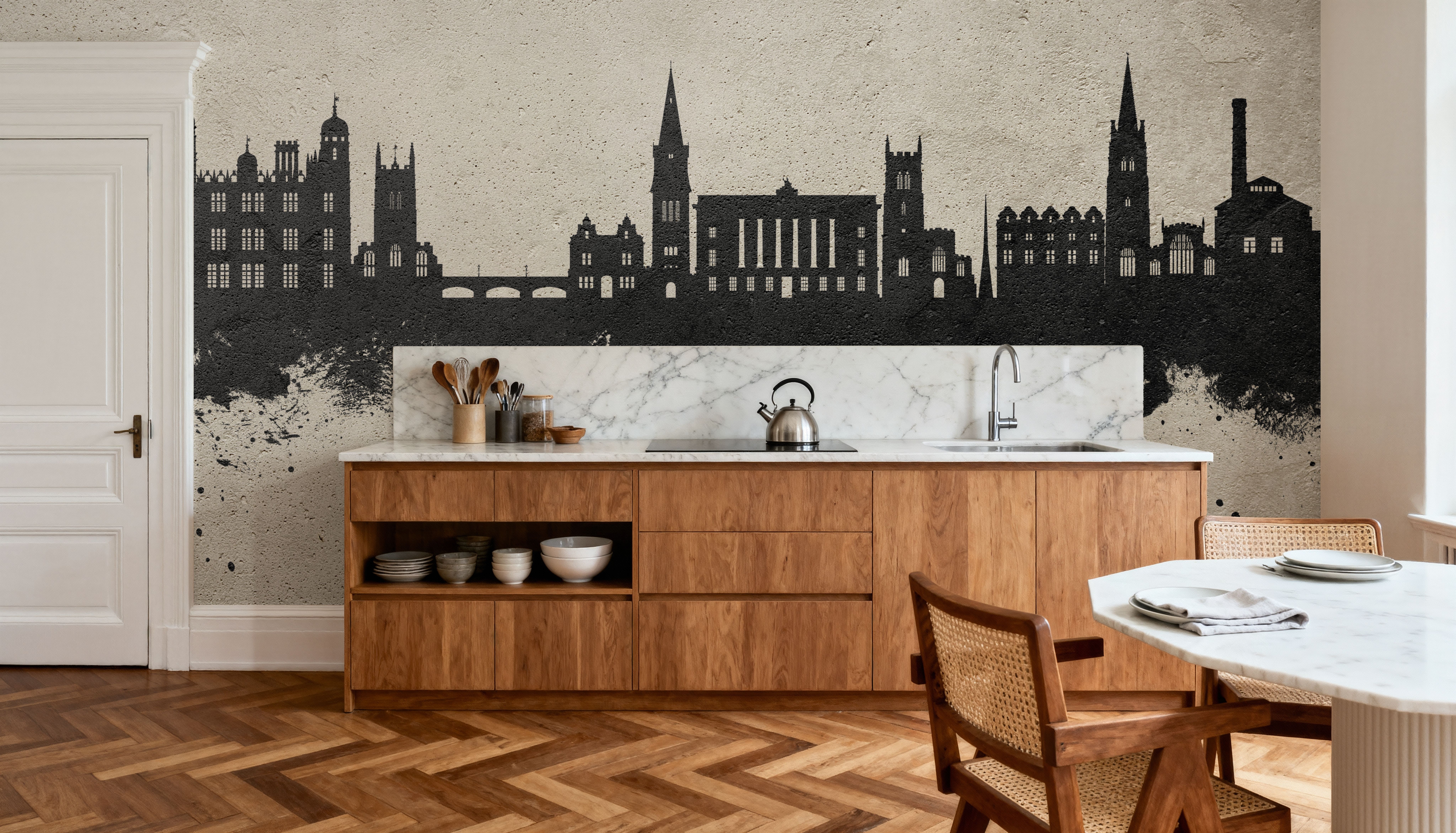 Stamford England Skyline Concrete