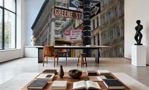 Soho Greene St Sign Manhattan