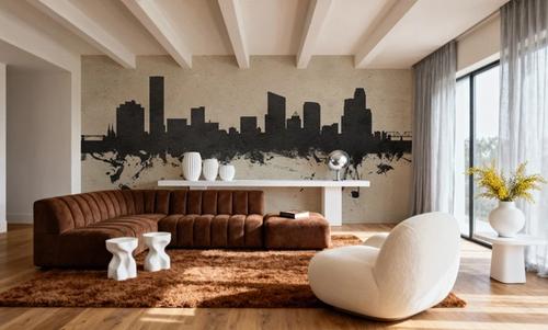 Grand Rapids Michigan Skyline Concrete