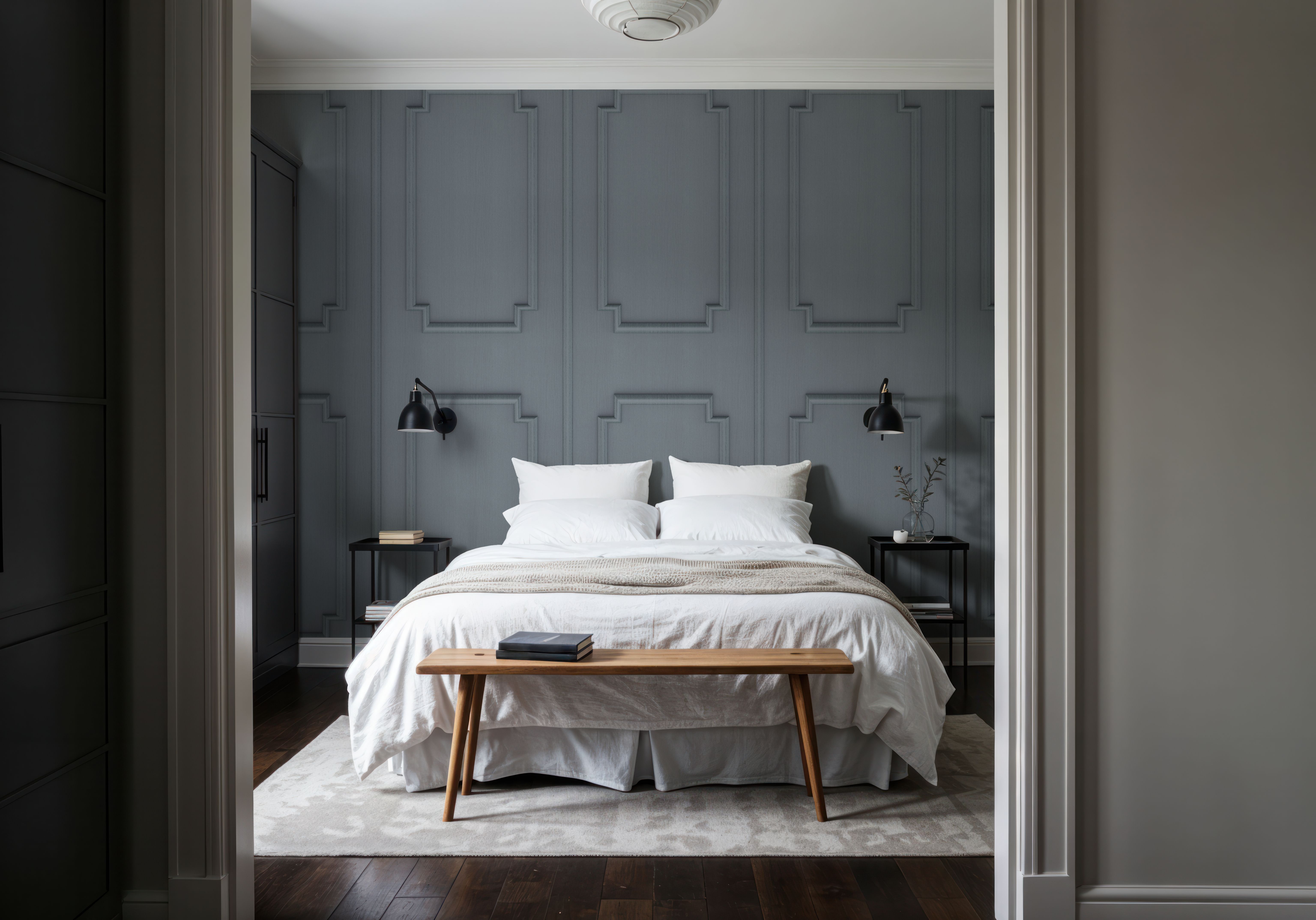 Faux Wall Panel Moulding, Stone