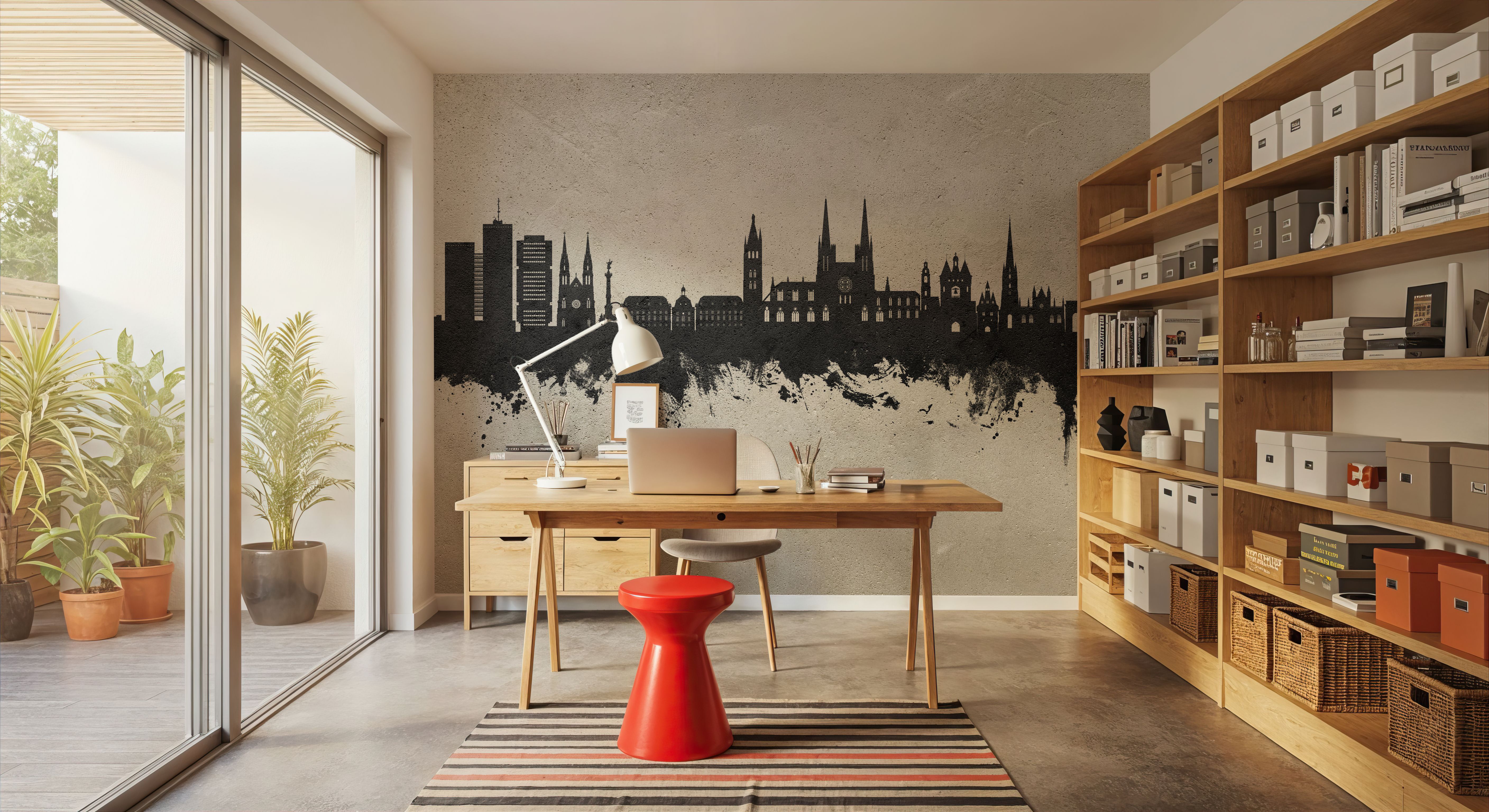 Bordeaux France Skyline  Concrete, Wallpaper