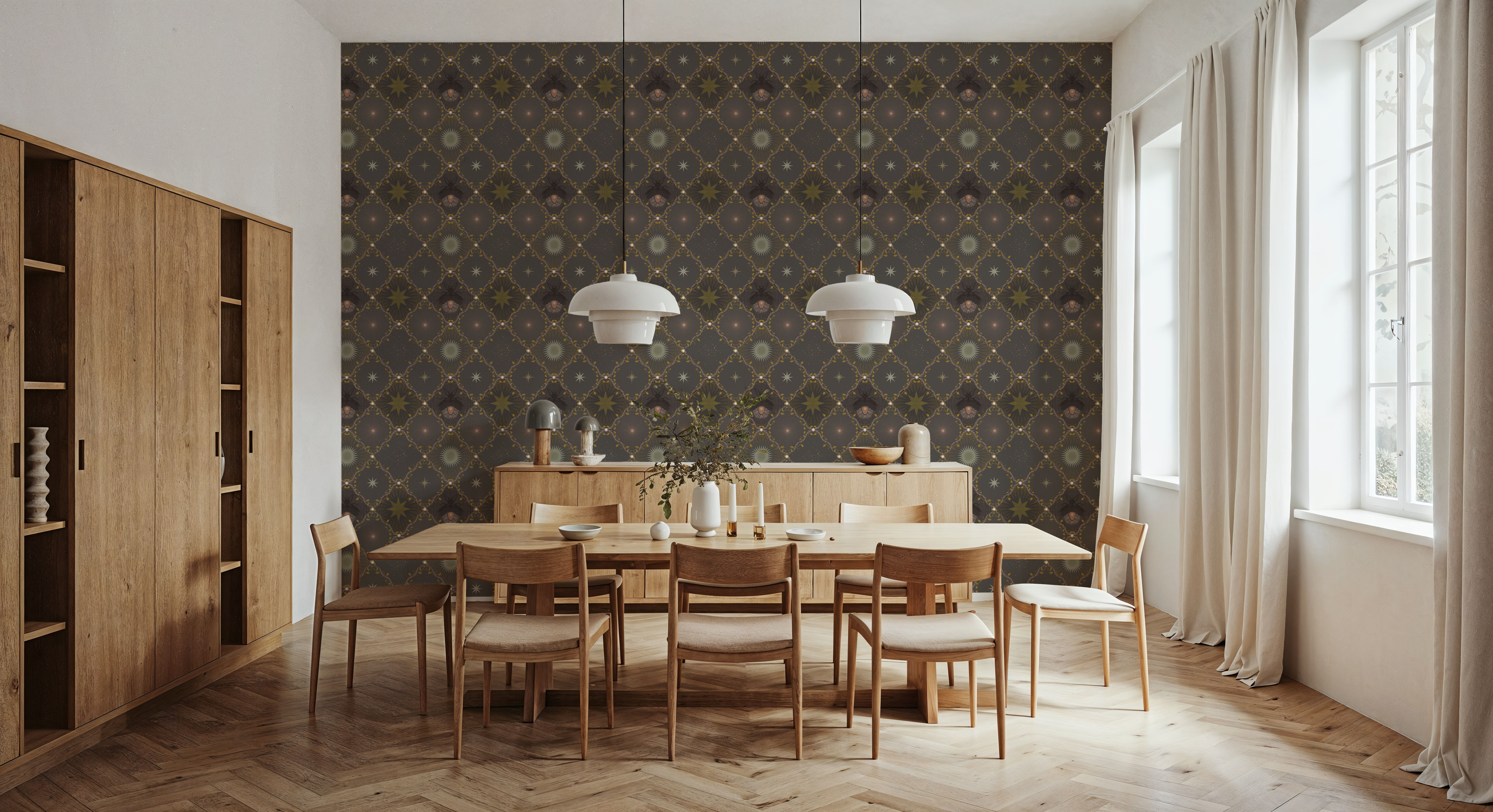 Ornamental Fireflies, Taupe