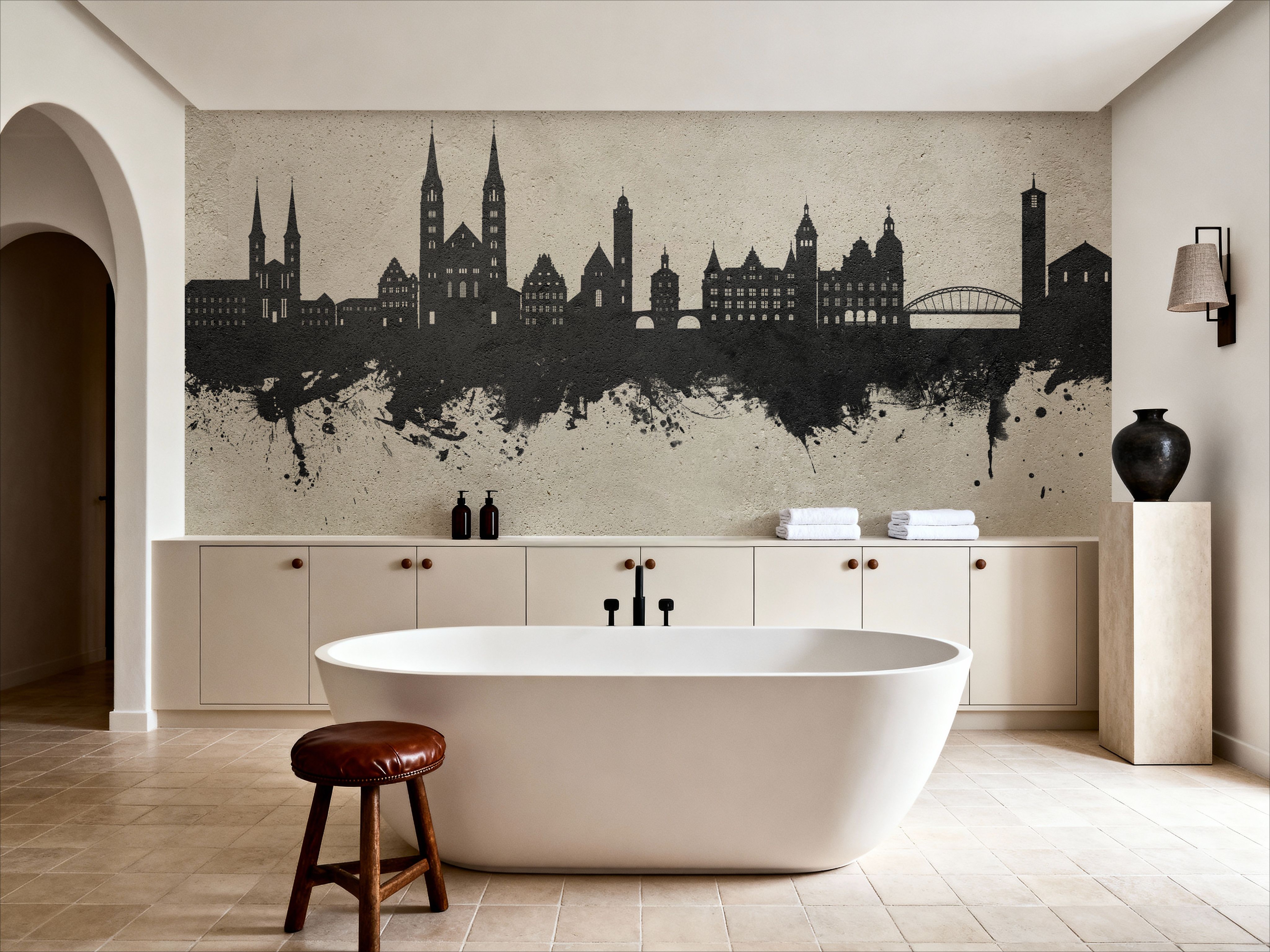 Bamberg Germany Skyline Concrete