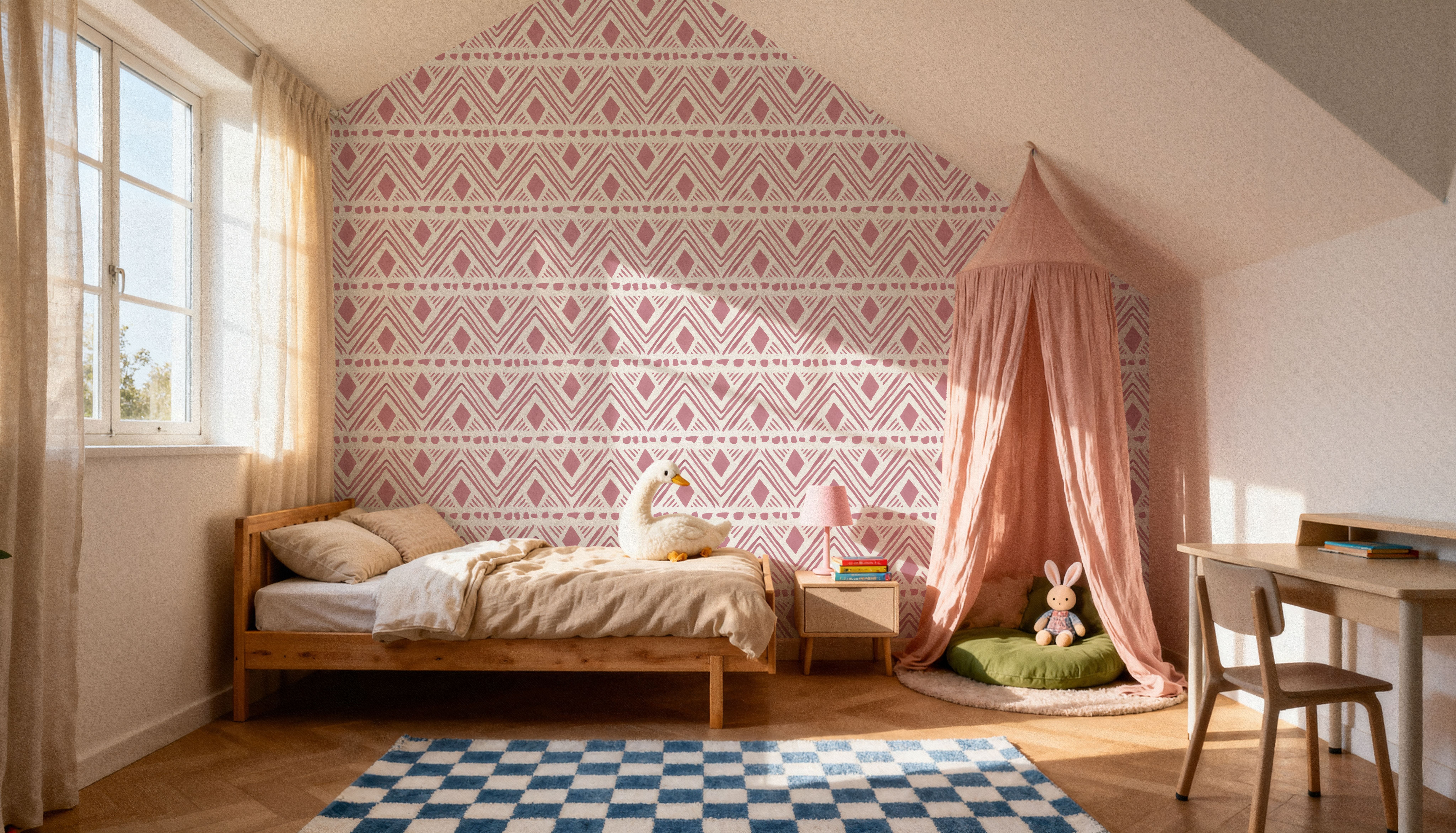 Boho Flows Red