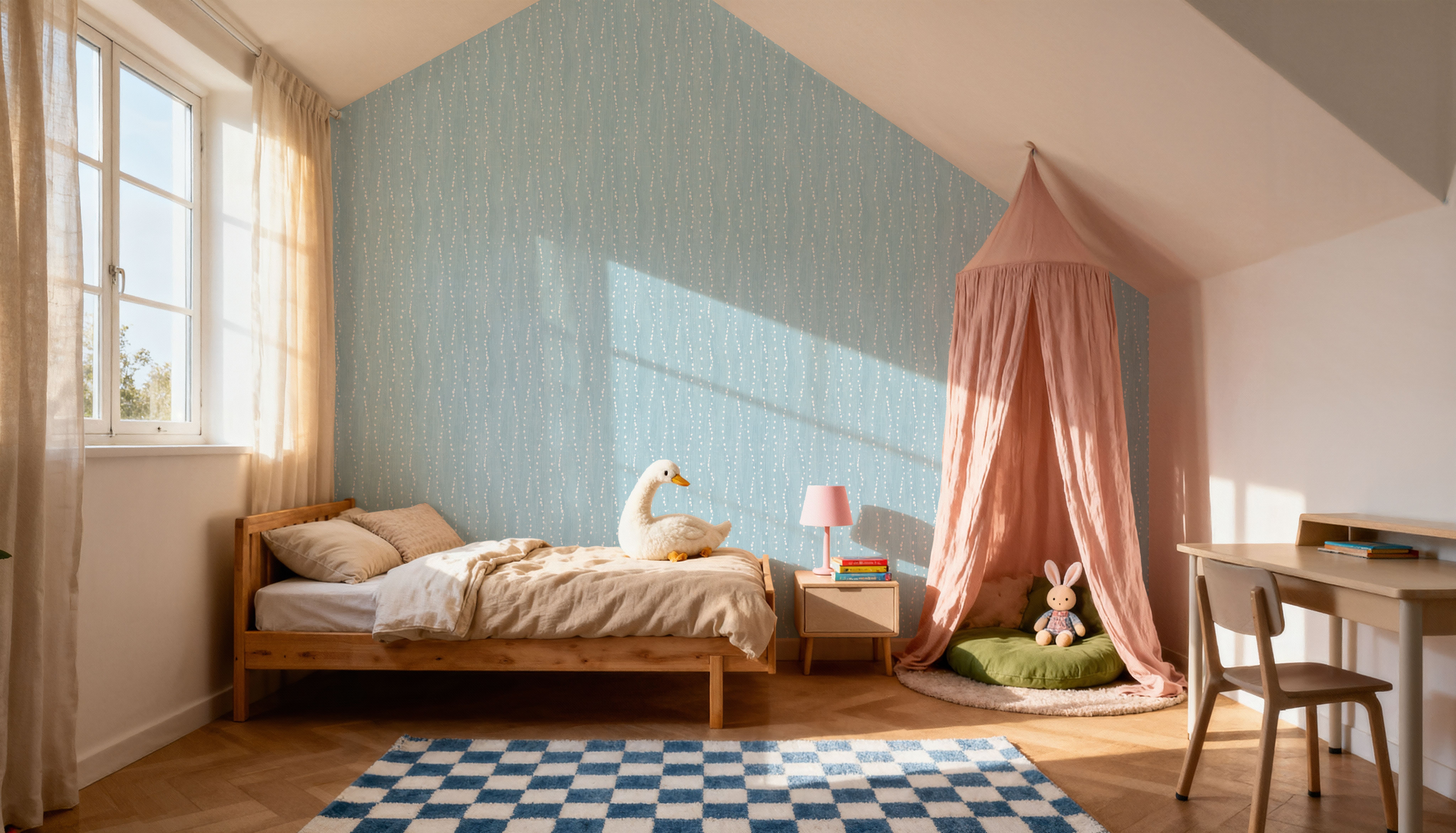 Coastal Dripping Light Blue