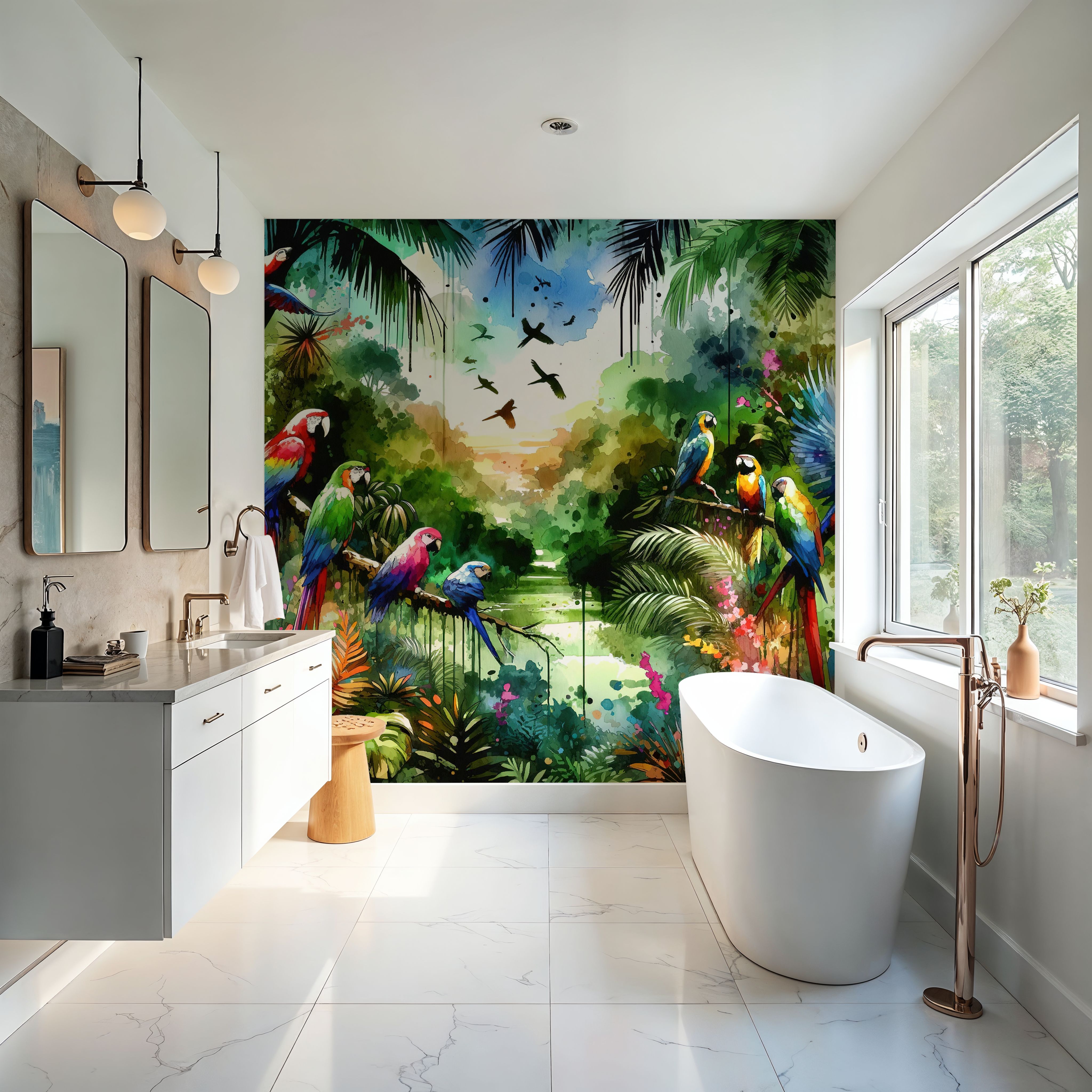 Watercolor Jungle