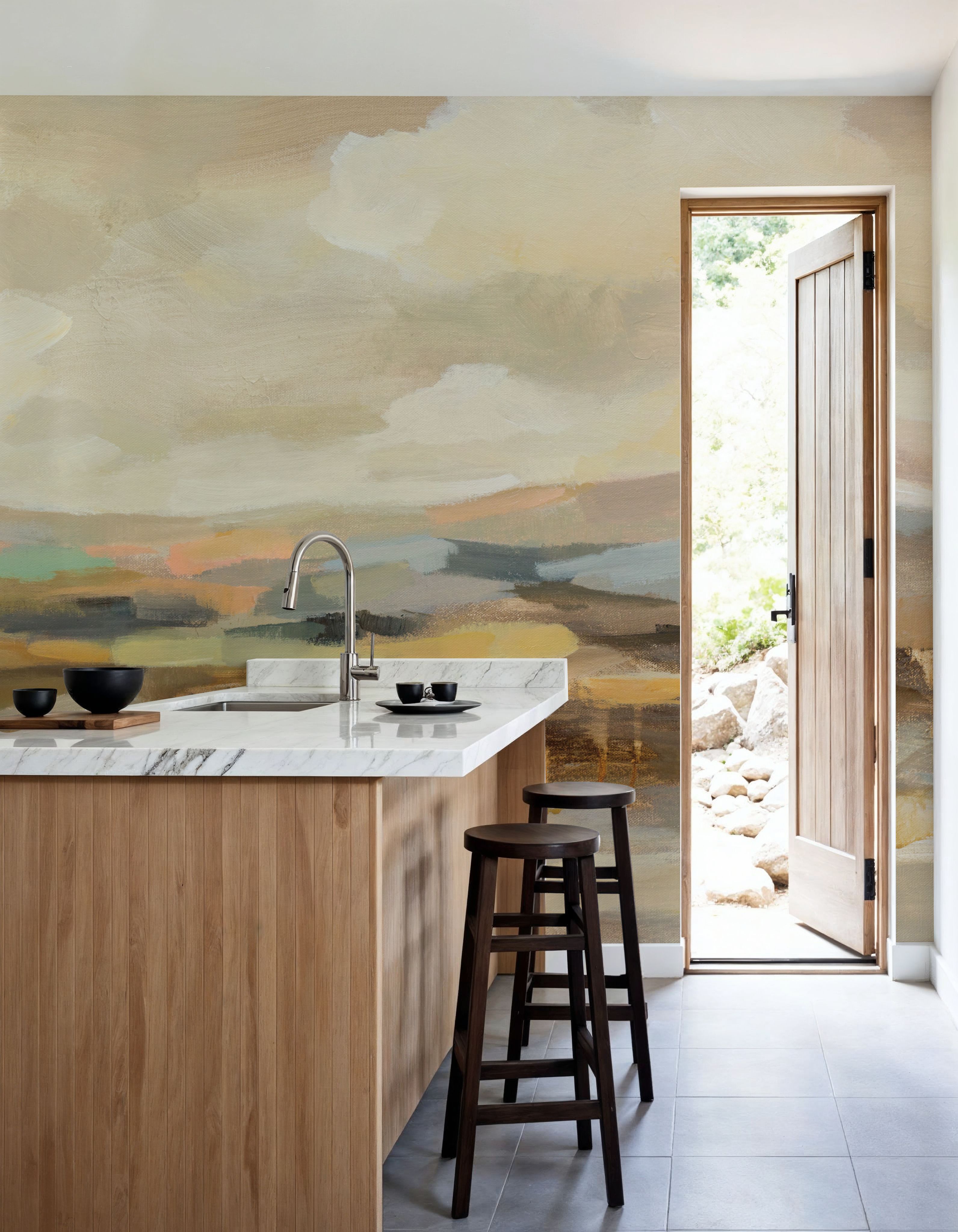 Subtle Hillside View