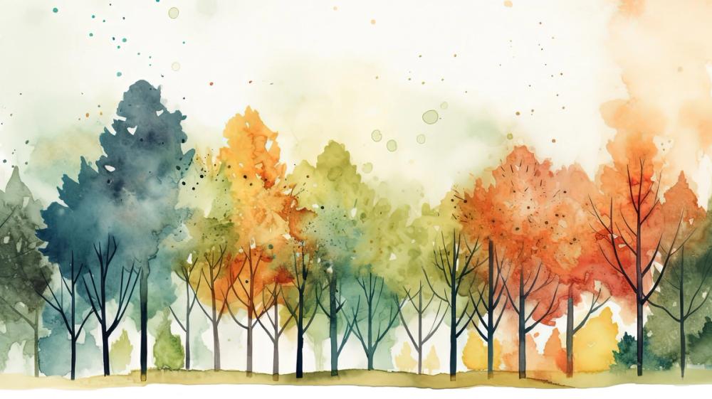 Watercolor Fall