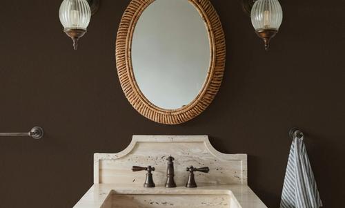 Faux Sand Stucco Finish, Umbra