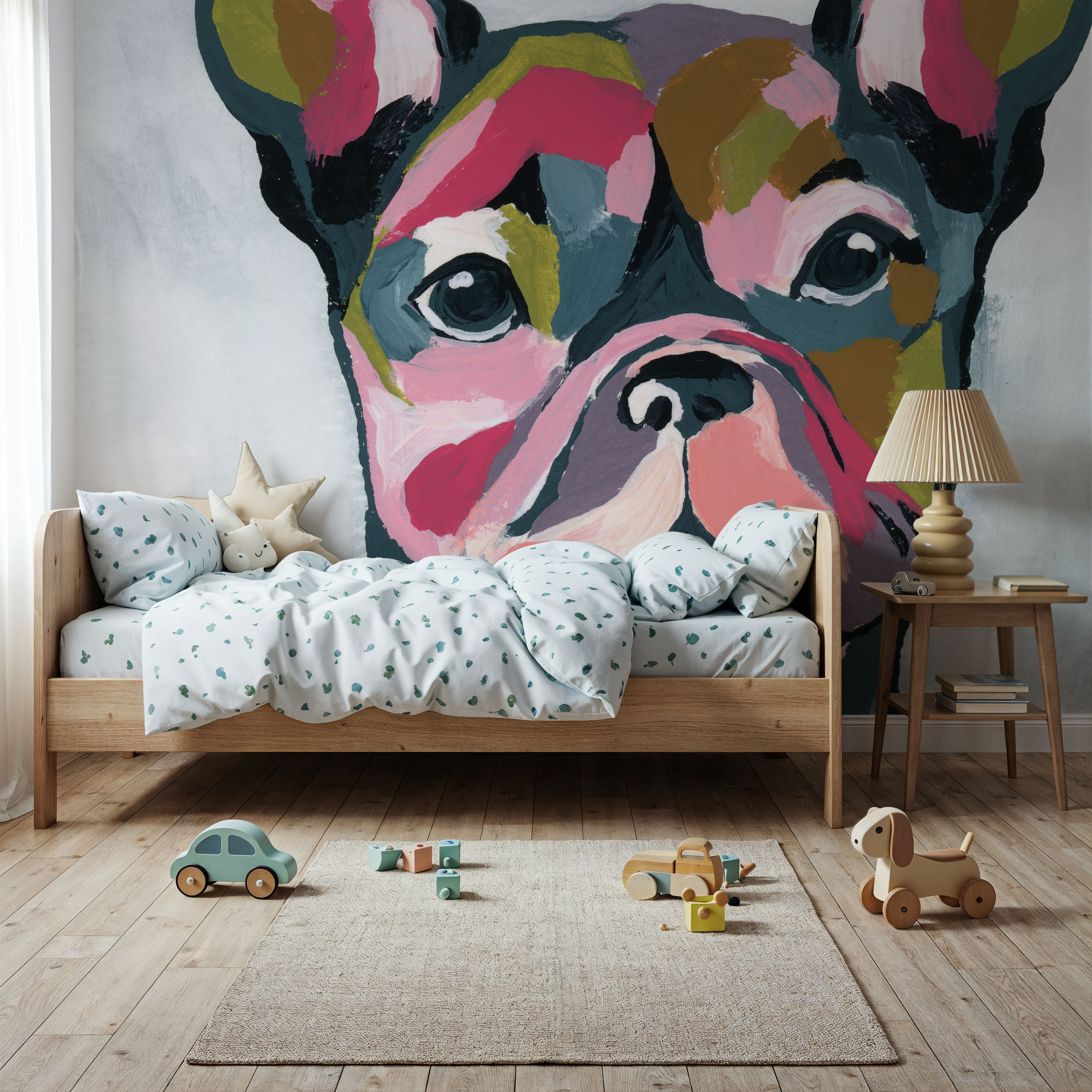 Abstract French Bulldog