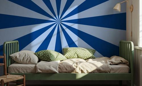 Circus Ceiling, Blue on Blue