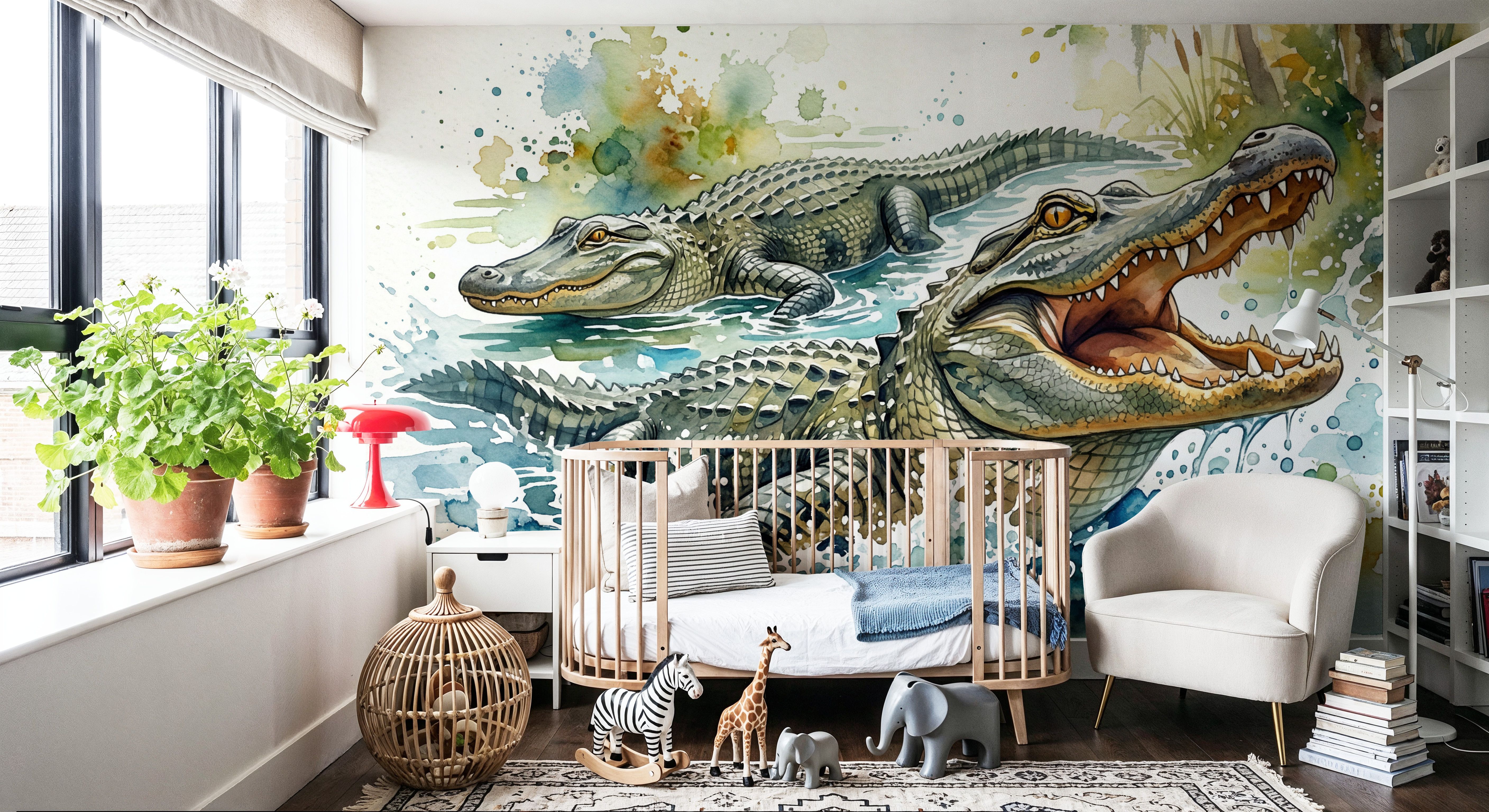 Alligators - Watercolor Predators Series