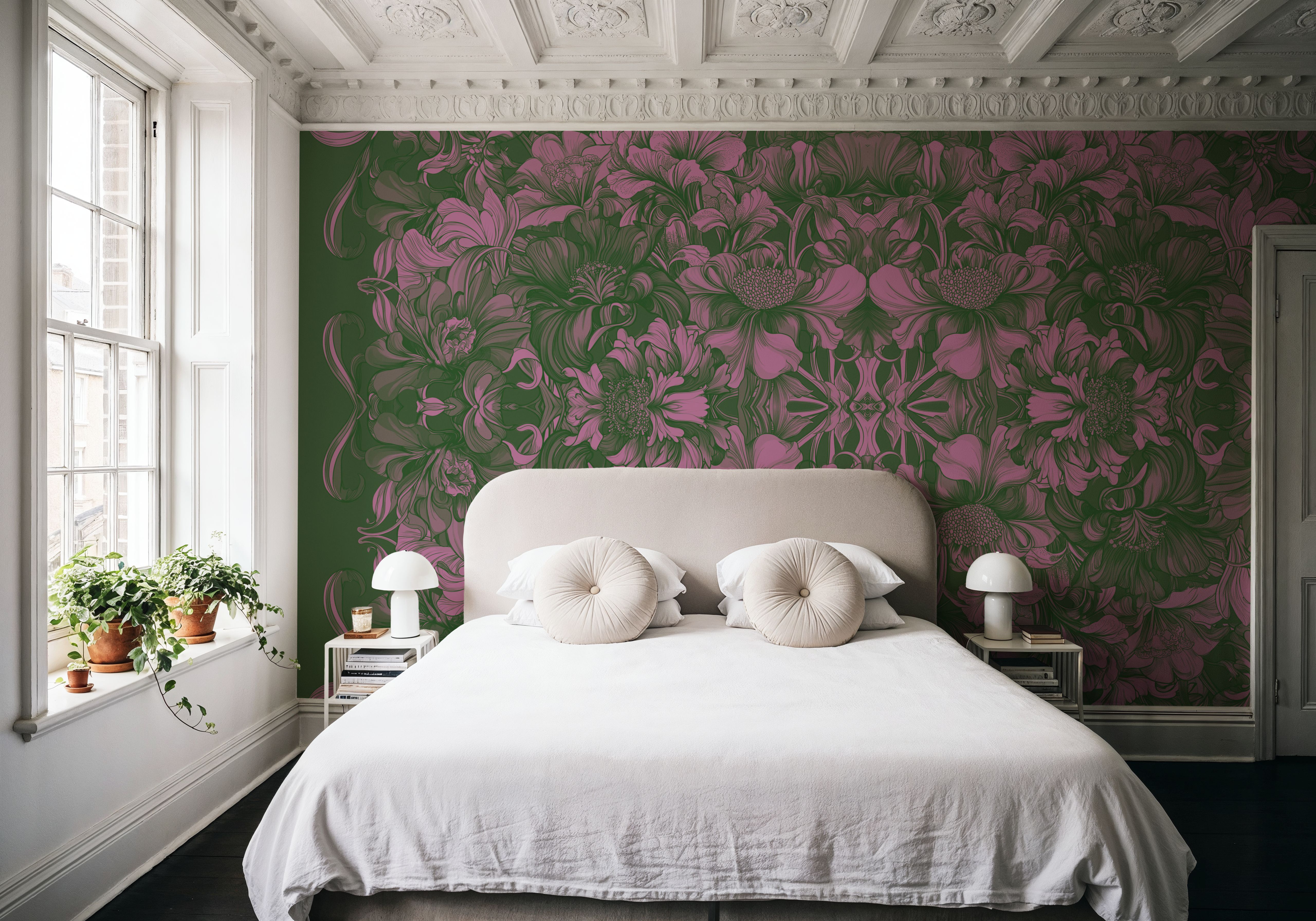 Scandi Flower Ceiling VI