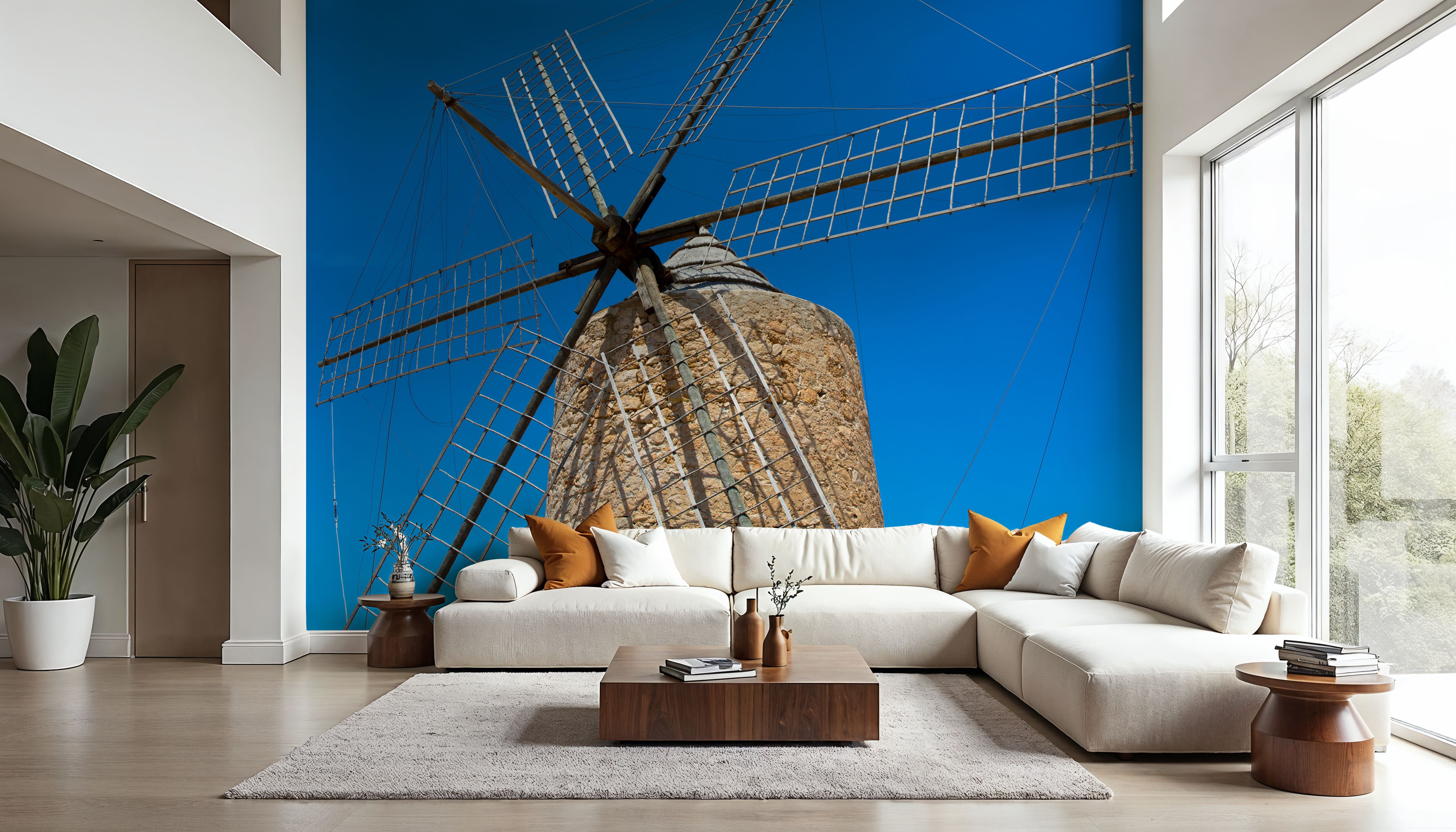 Formentera Windmill, Wallpaper