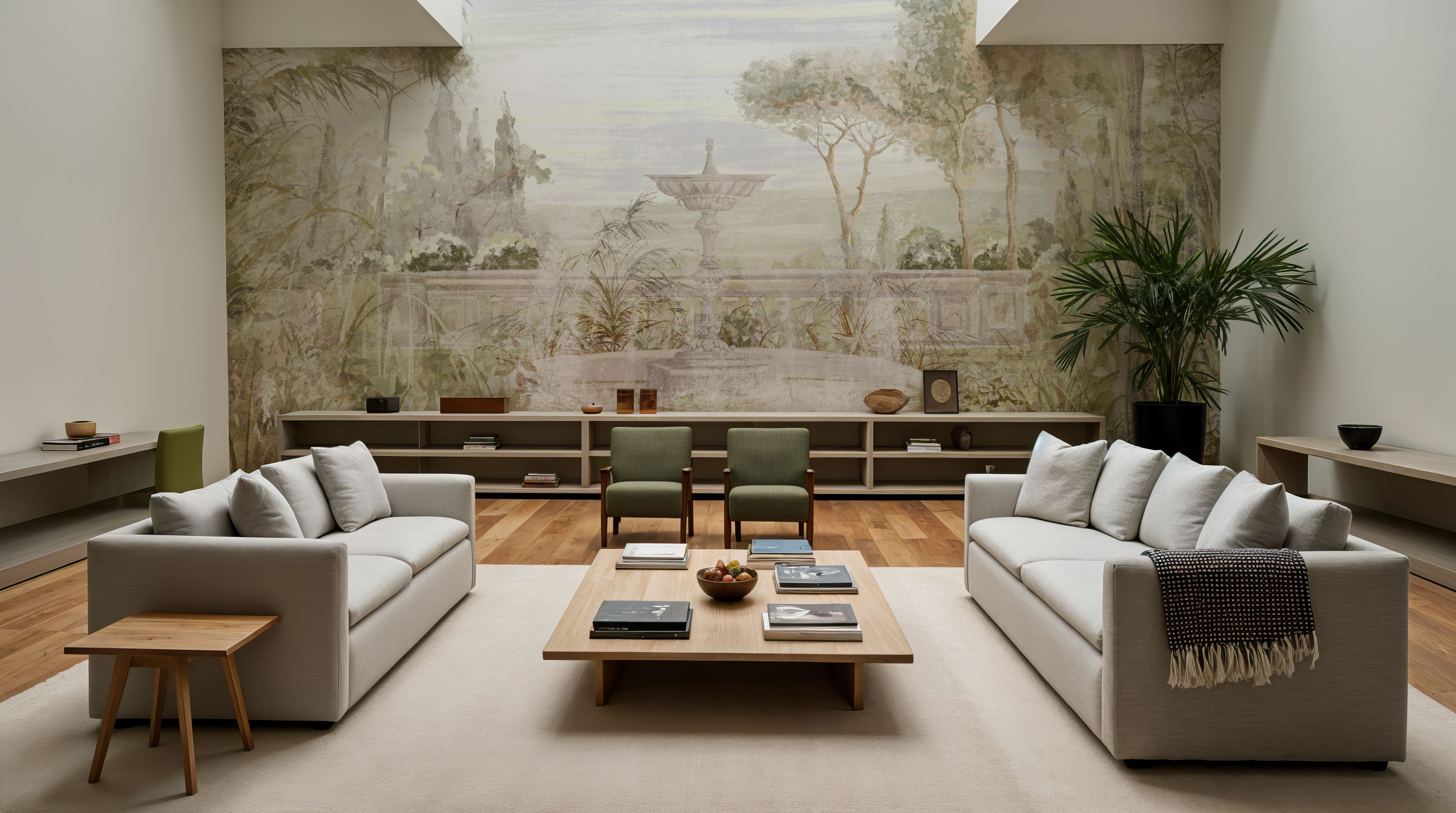 The Lost Garden, Wallpaper