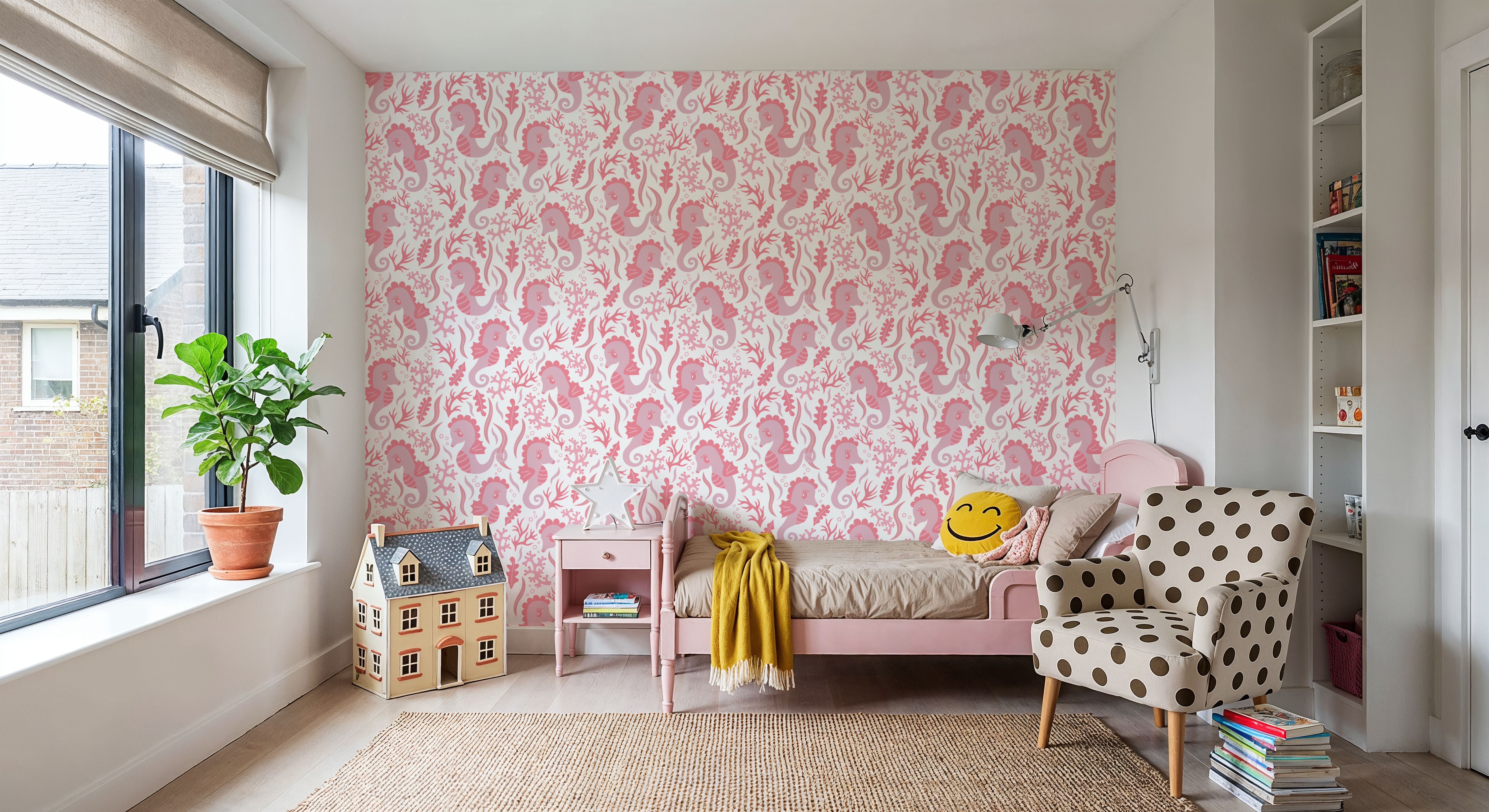 Sweet Seahorses, Pink