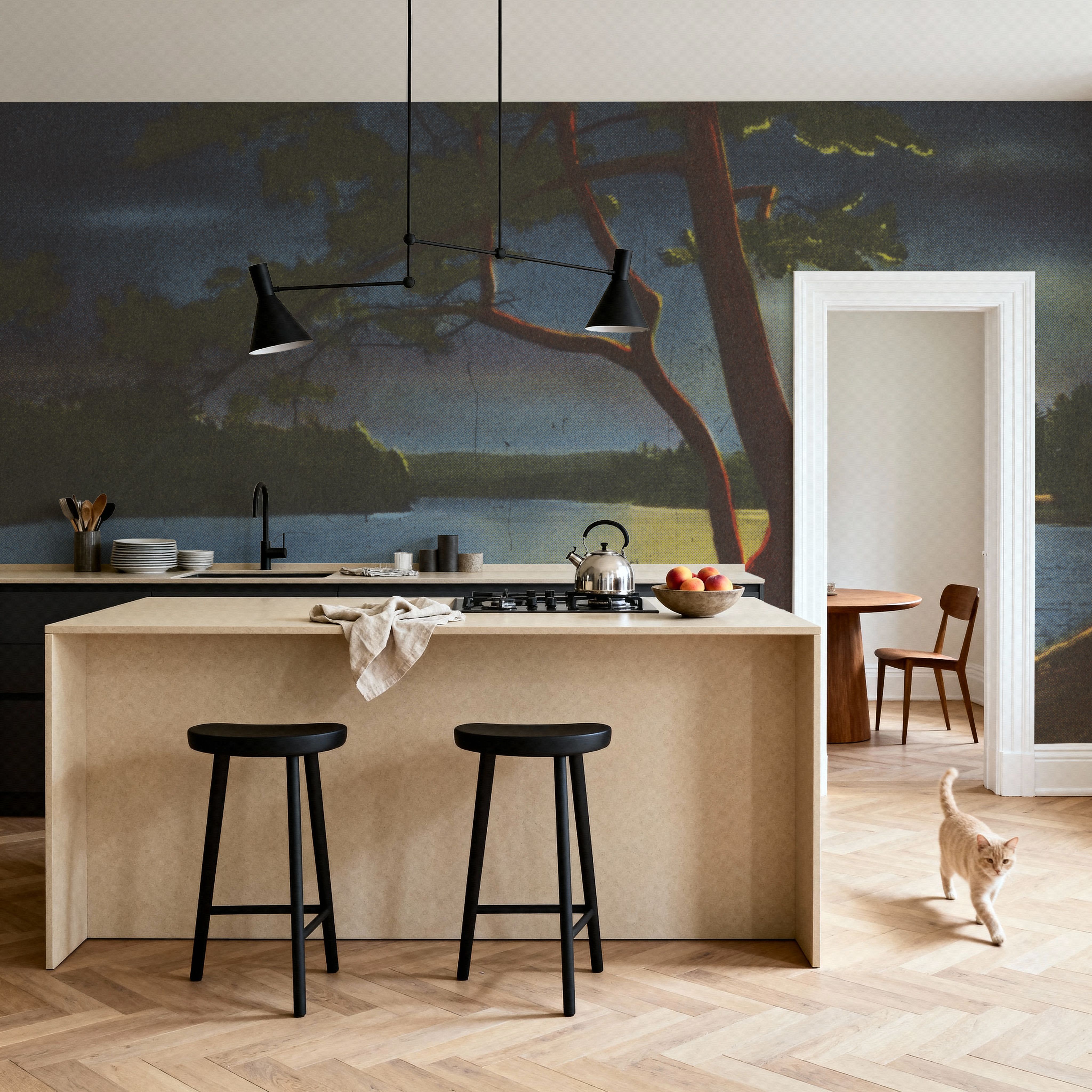 Moonshadow - Screenprint Postcard