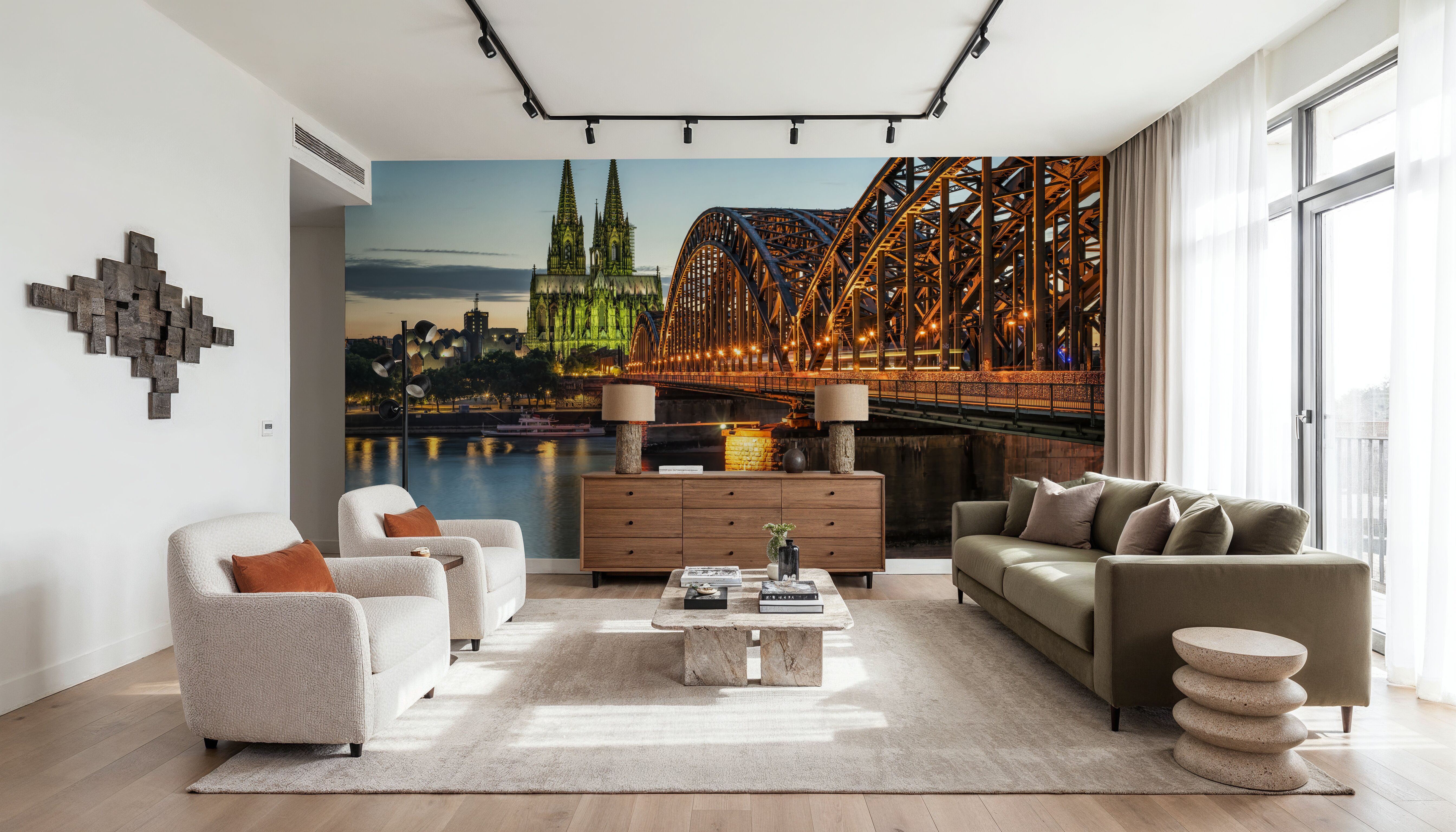 Hohenzollern Bridge at Night