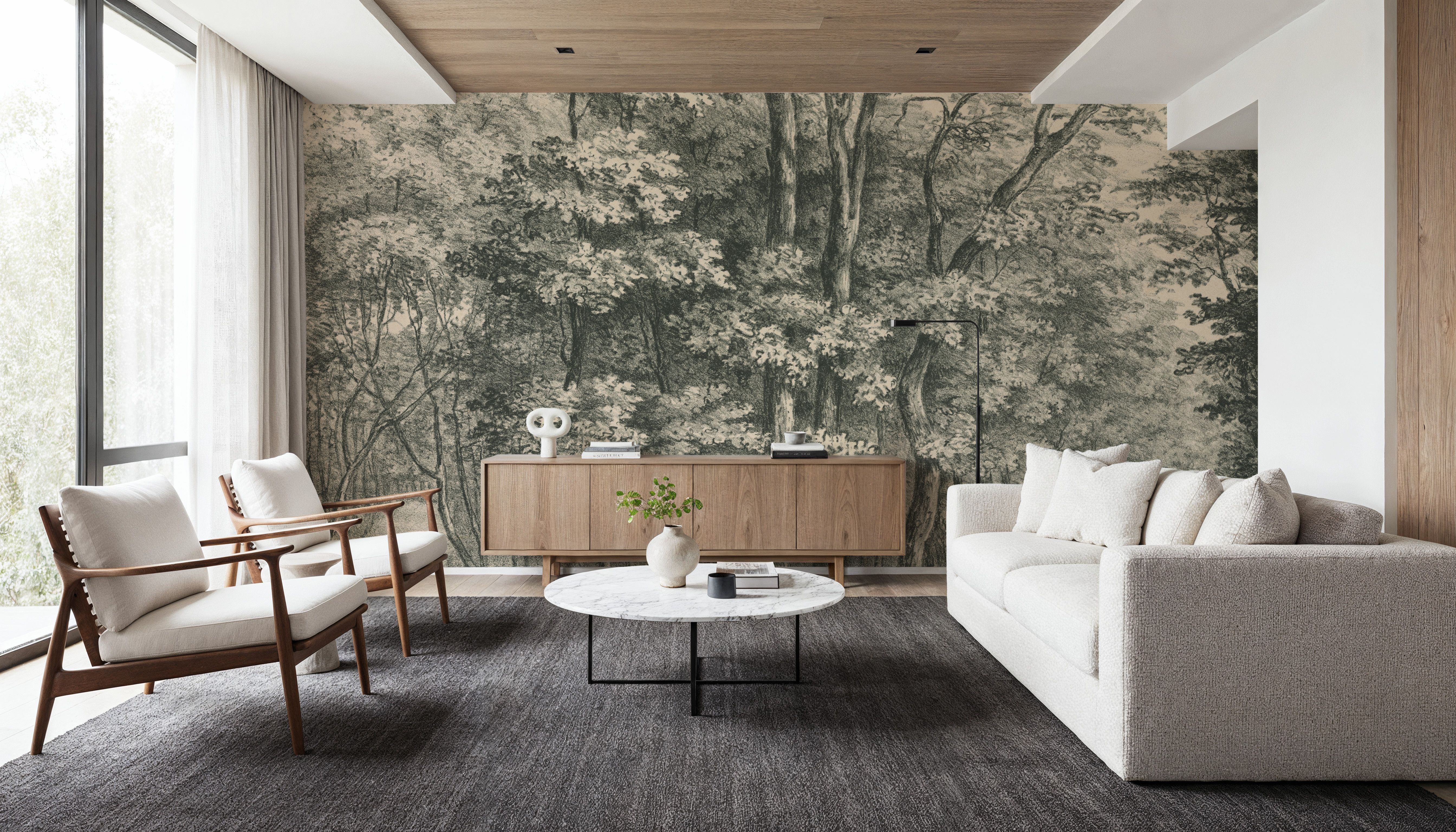 Grand Allée Etching