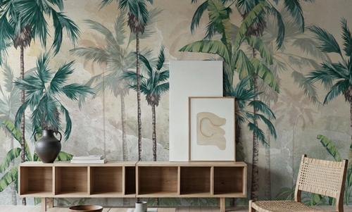 Textured Palm Paradise